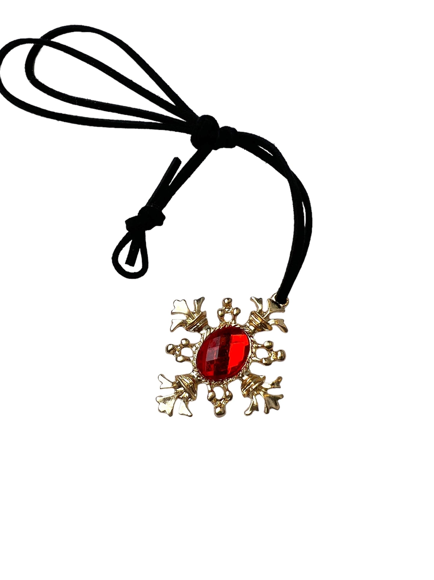 Red Jewel Gothic Choker