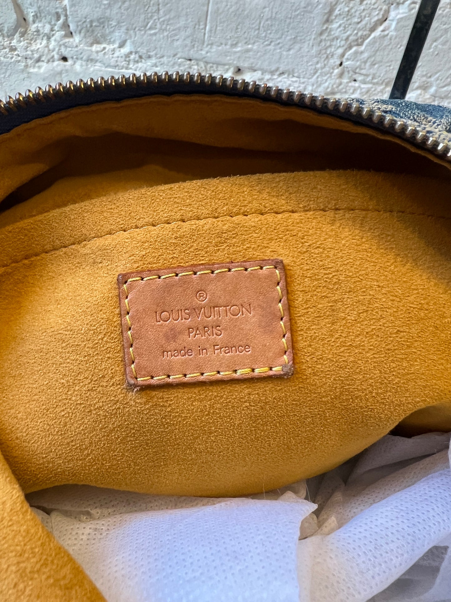 Vintage Louis Vuitton Denim Baggy GM Shoulder Bag