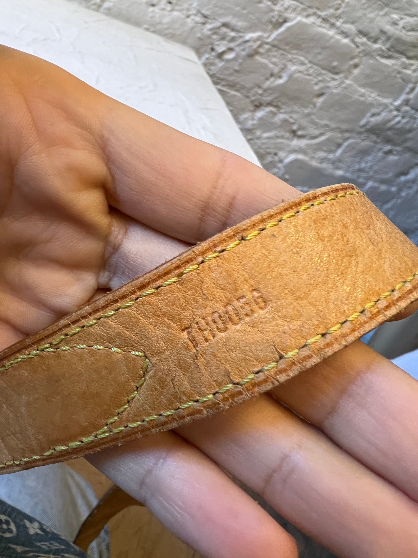 Vintage Louis Vuitton Denim Baggy GM Shoulder Bag
