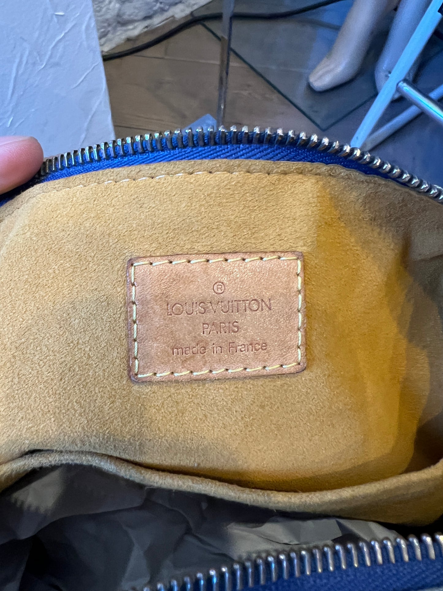 Vintage Louis Vuitton Denim Baggy GM Shoulder Bag
