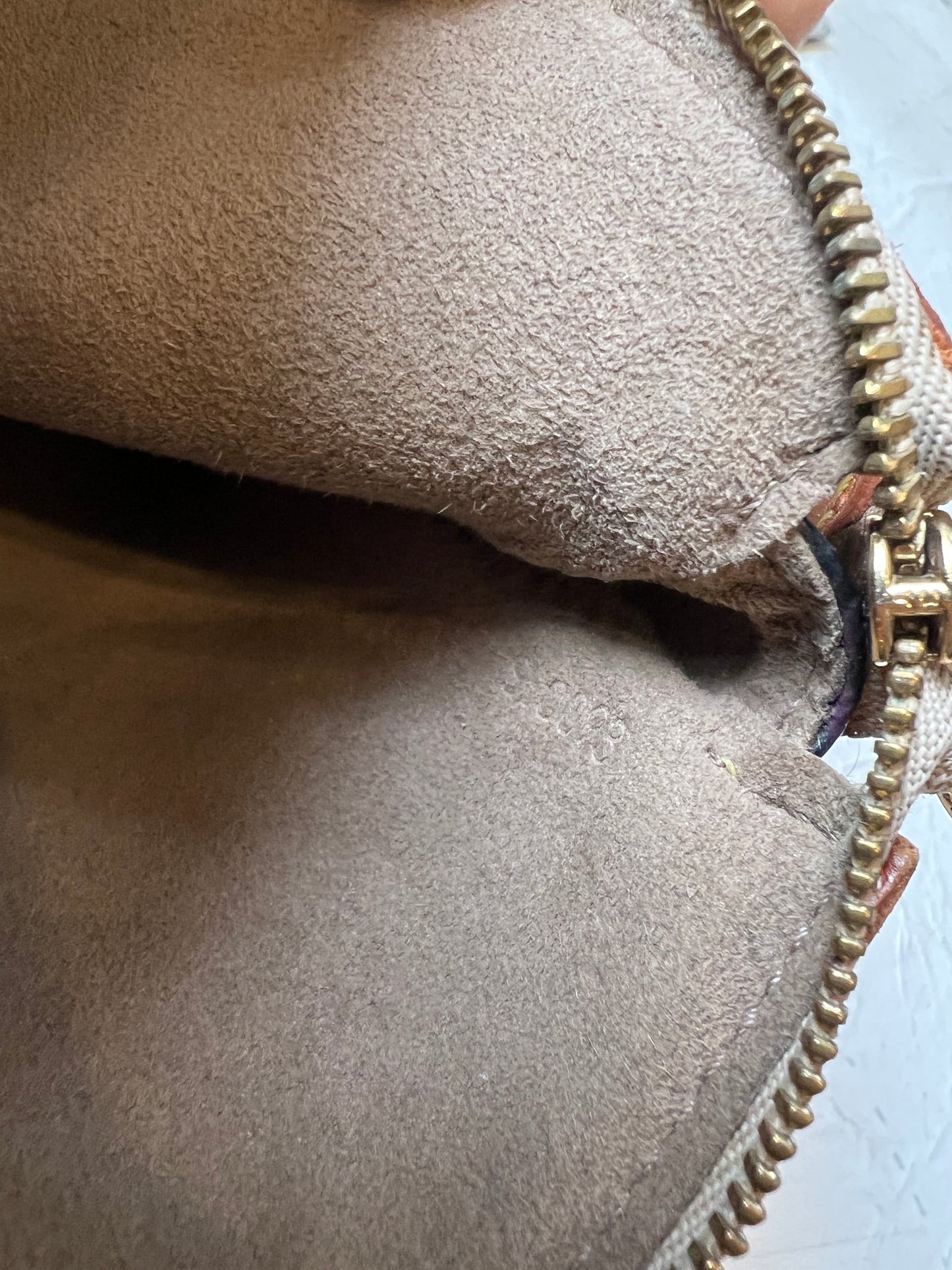 Vintage Louis Vuitton Murakami Pochette in Black