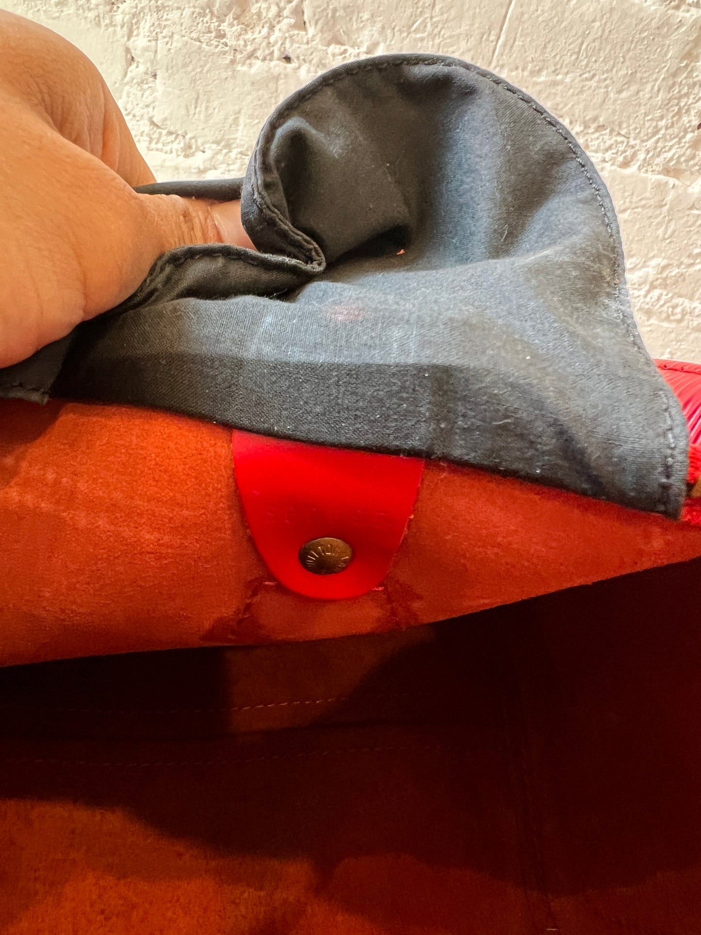Louis Vuitton Red Speedy 25 Epi