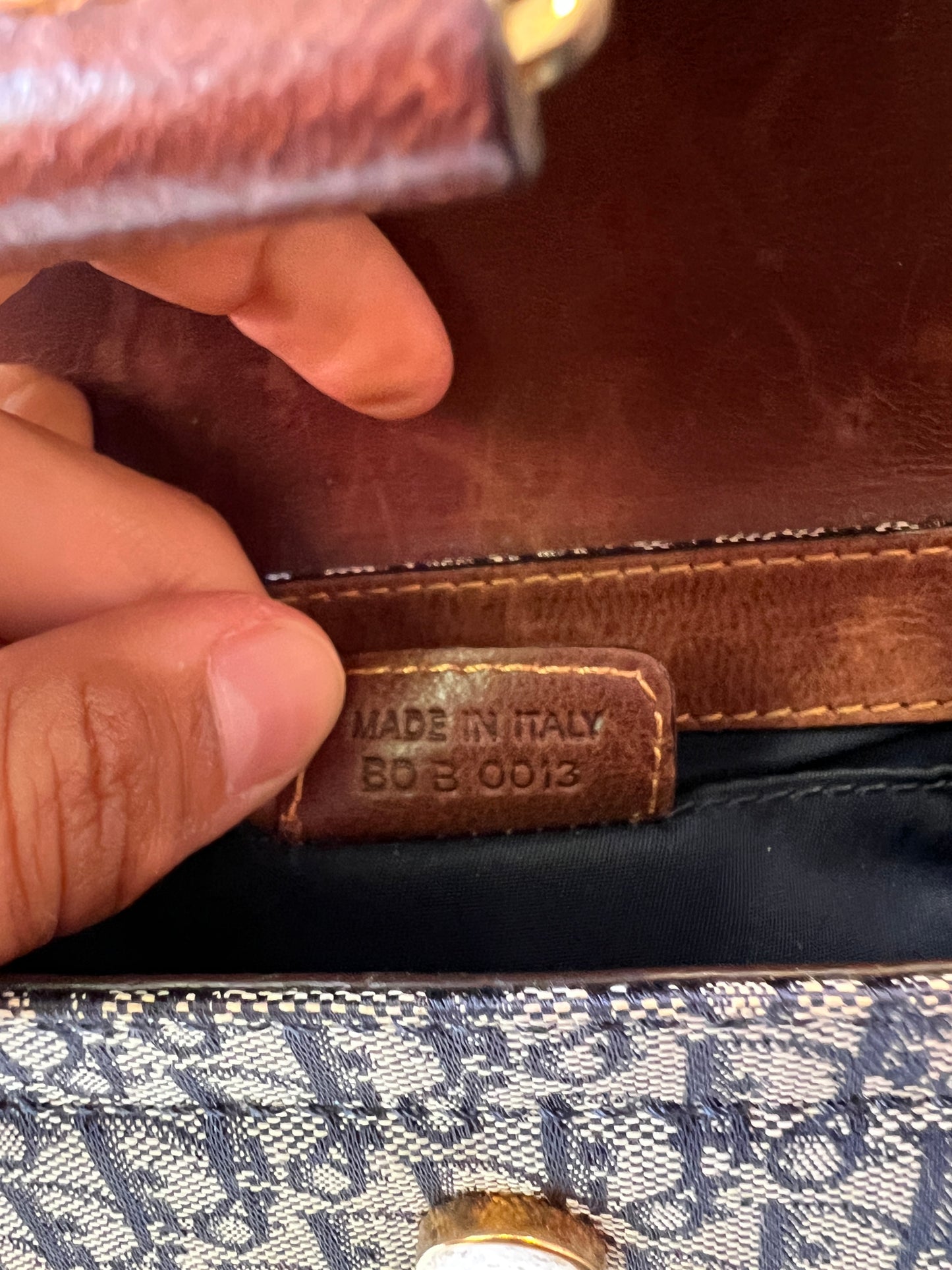 Christian Dior Trotter Street Chic Crossbody