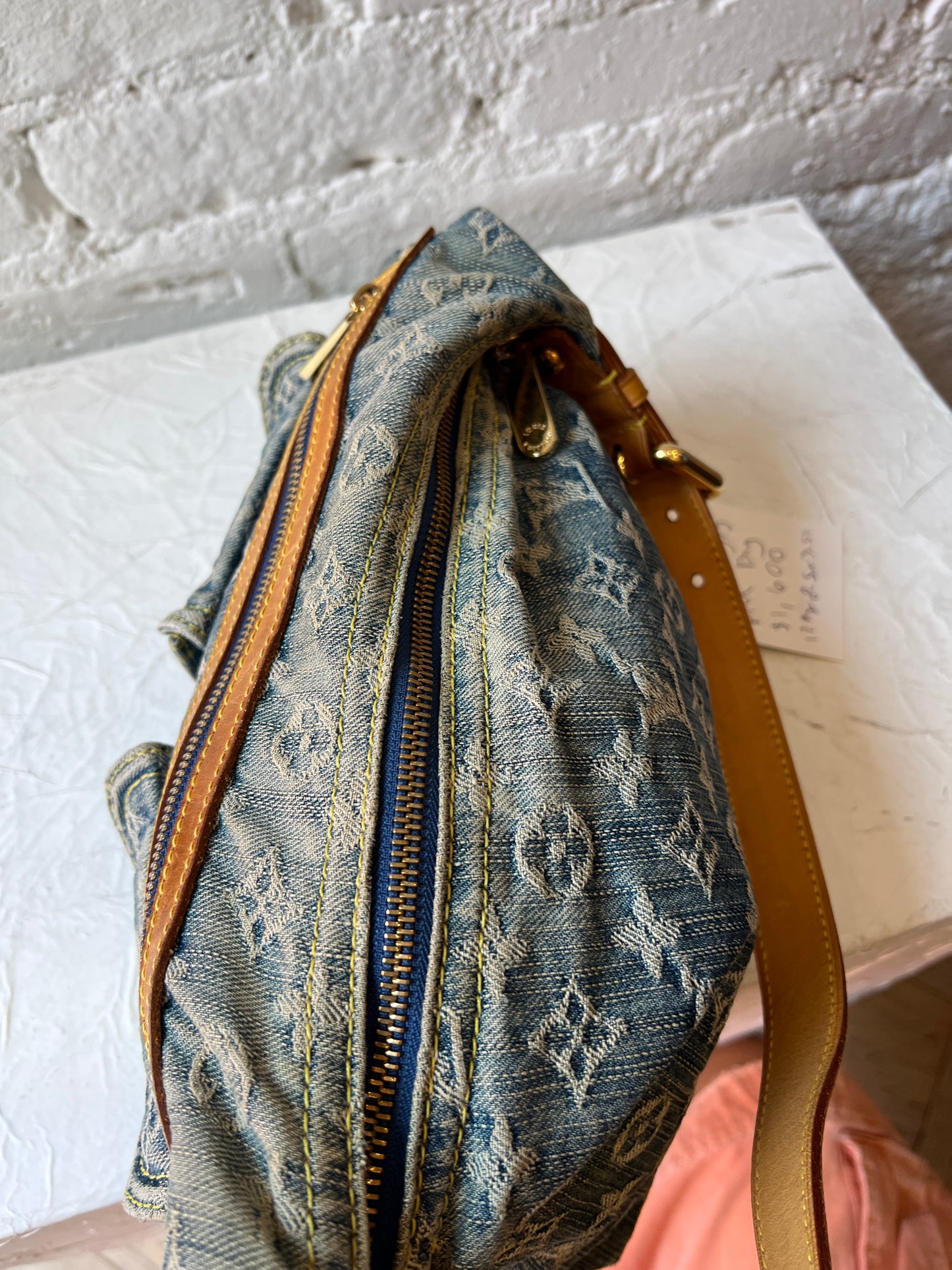 Louis Vuitton Denim Baggy PM Shoulder Bag