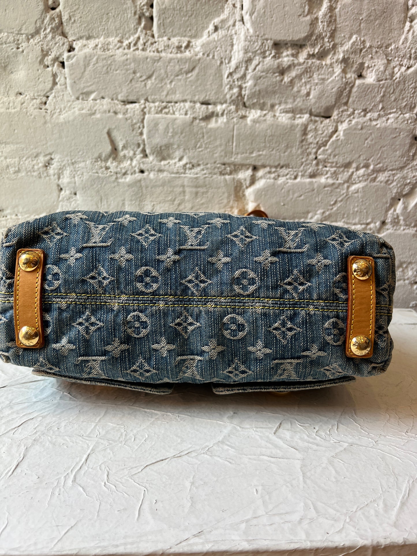 Louis Vuitton Denim Baggy PM Shoulder Bag