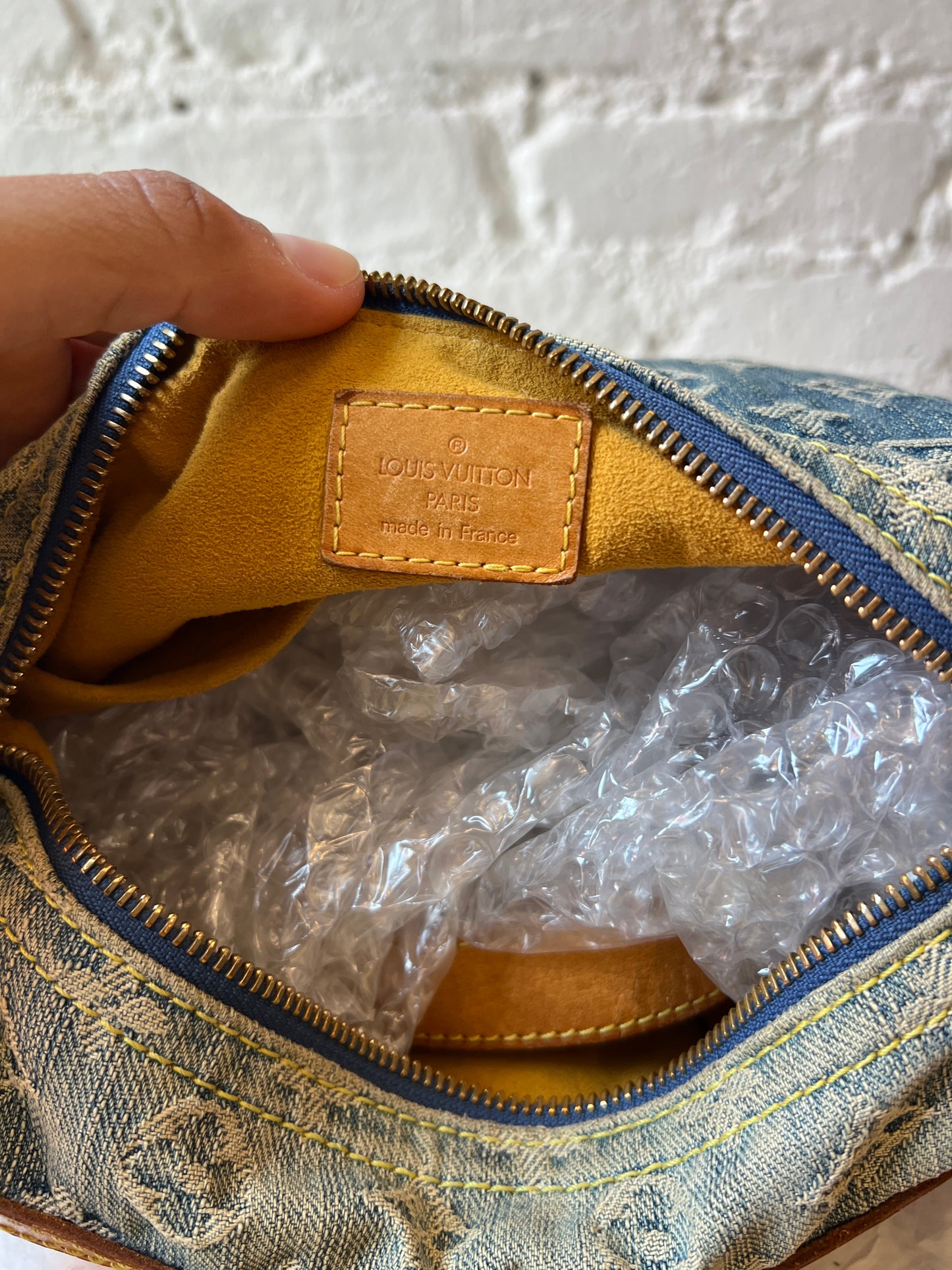 Louis Vuitton Denim Baggy PM Shoulder Bag