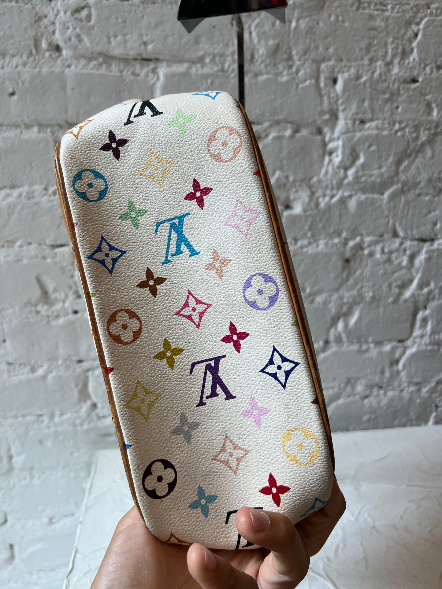 Louis Vuitton White Multicolor Murakami Marilyn Shoulder Bag
