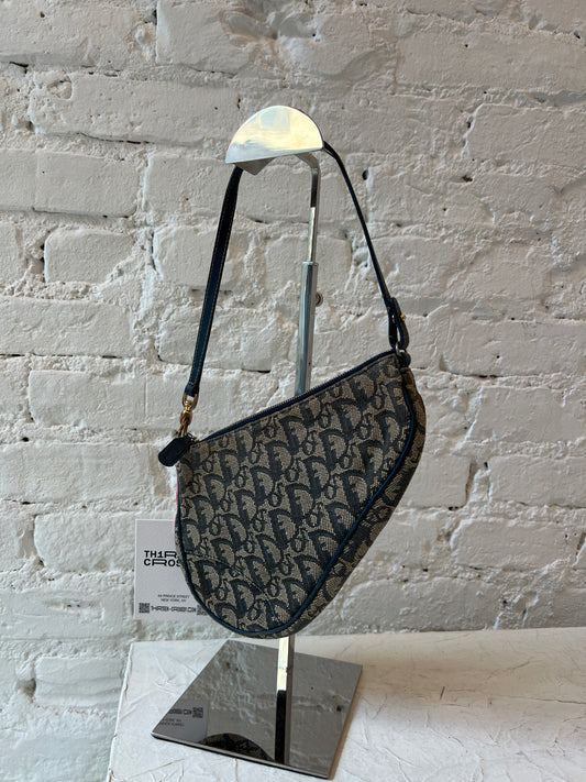 Christian Dior Vintage Trotter Saddle Bag