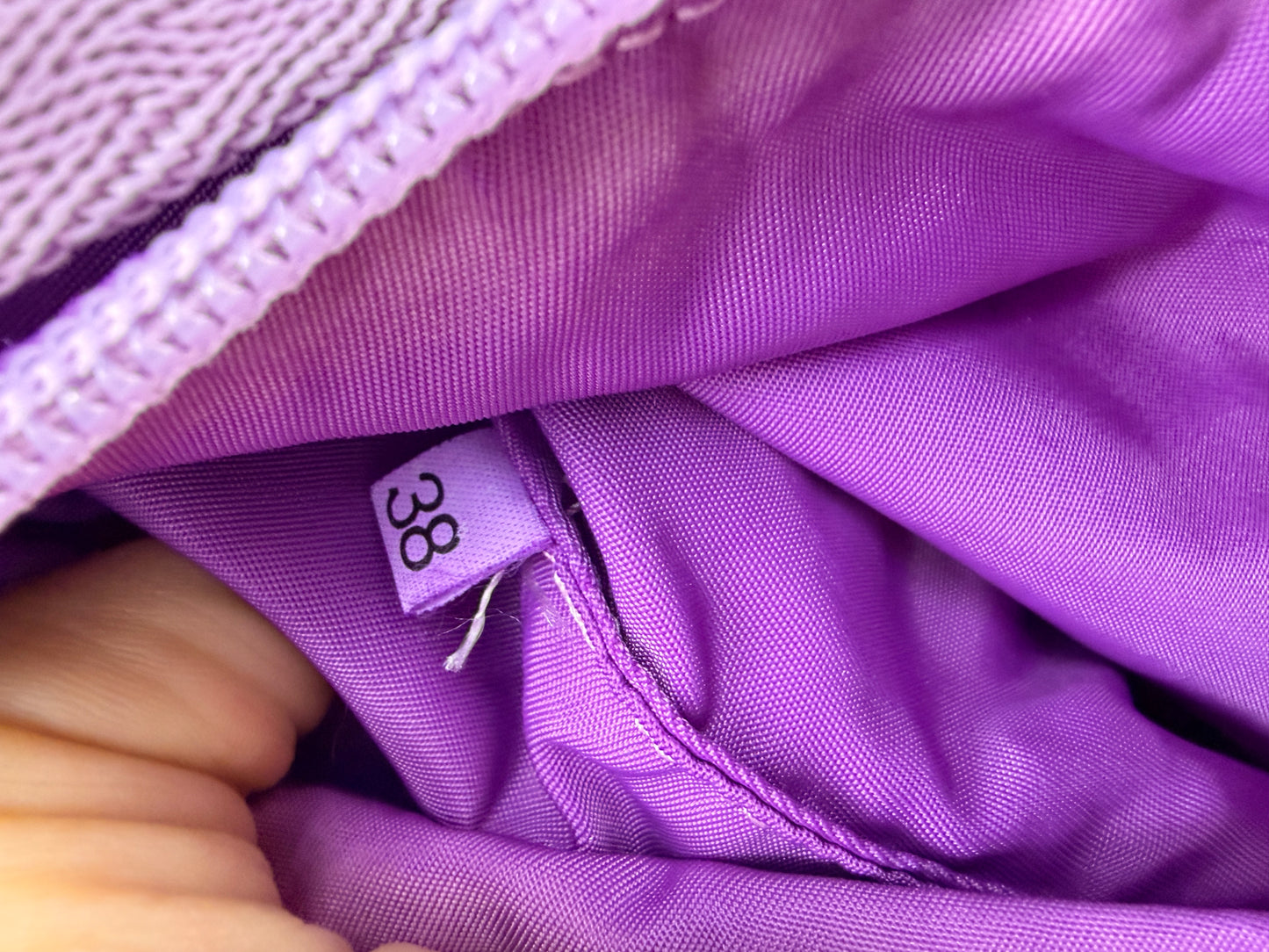 Prada Purple Nylon Mini Bag