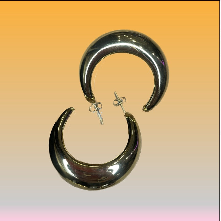 Chunky Oversized Hoops