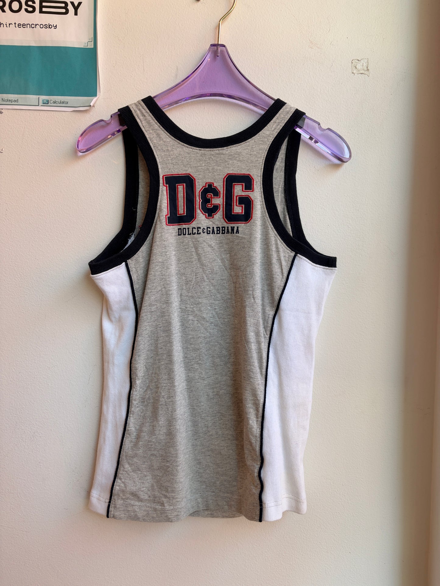 Dolce & Gabbana “Gym on the Beach” Muscle Tank