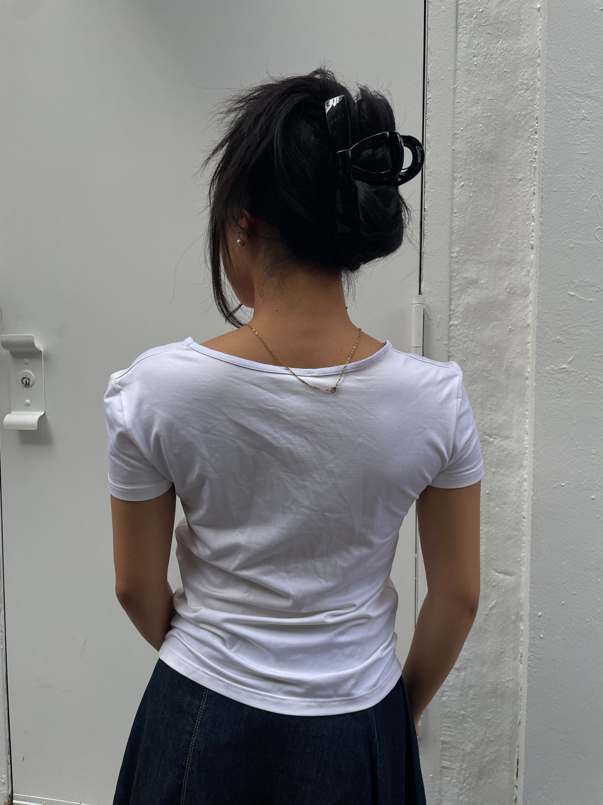 D&G Y2K Underwear Logo Graphic T-Shirt