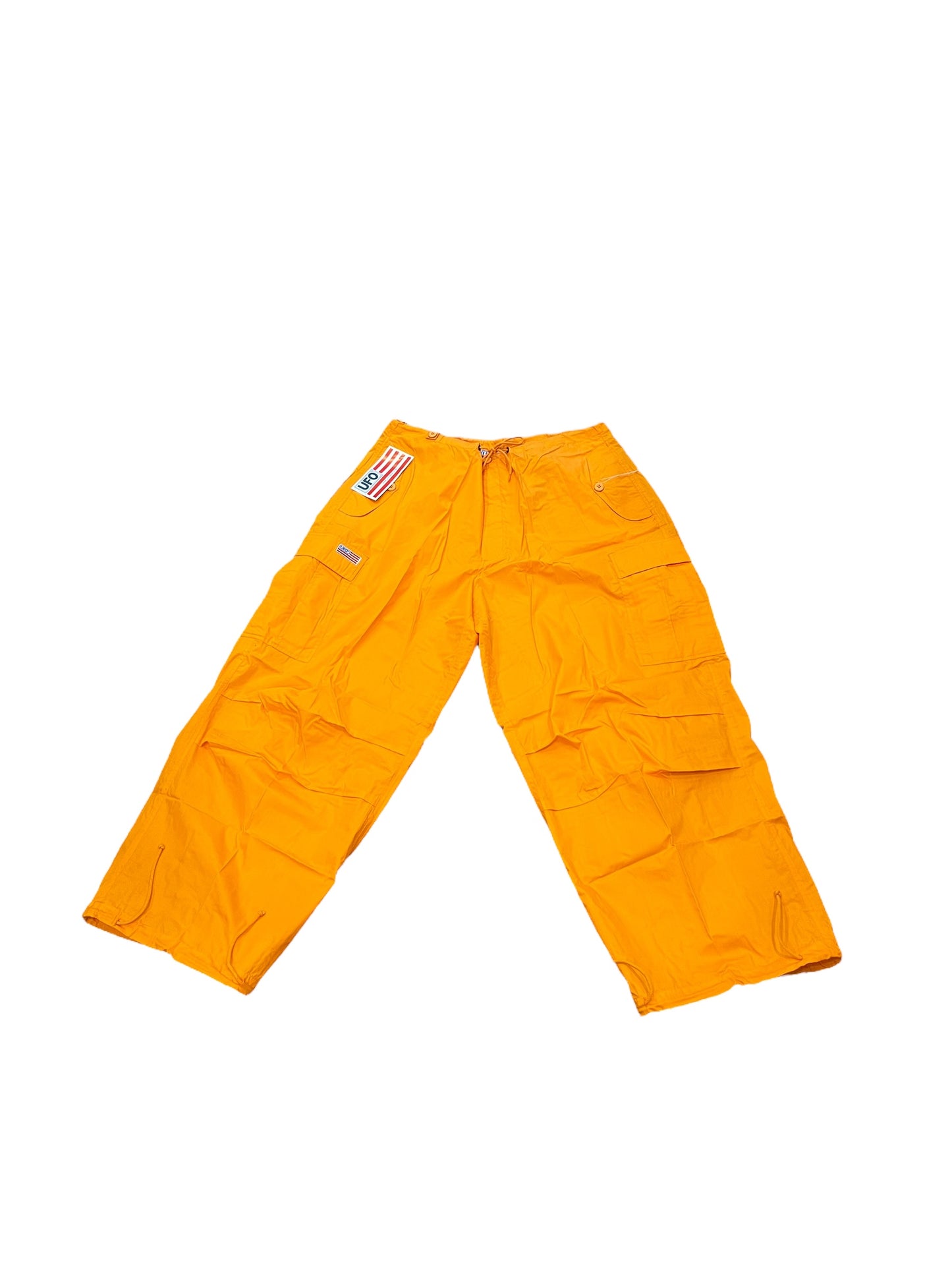 UFO Orange Parachute Pants 80018