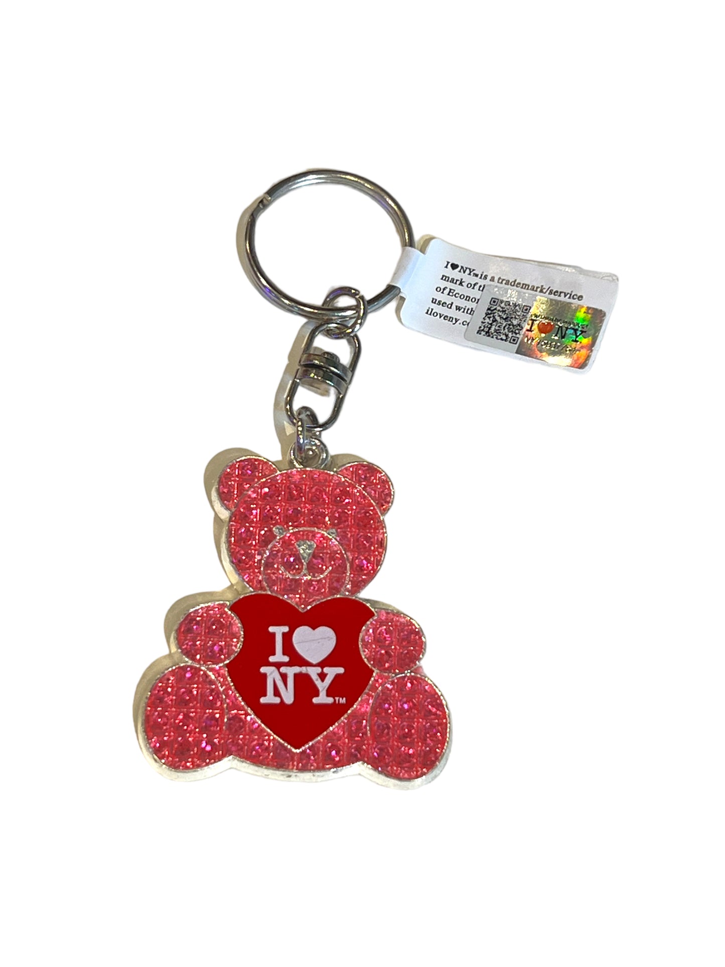 I Heart NY Rhinestone Teddy Bear