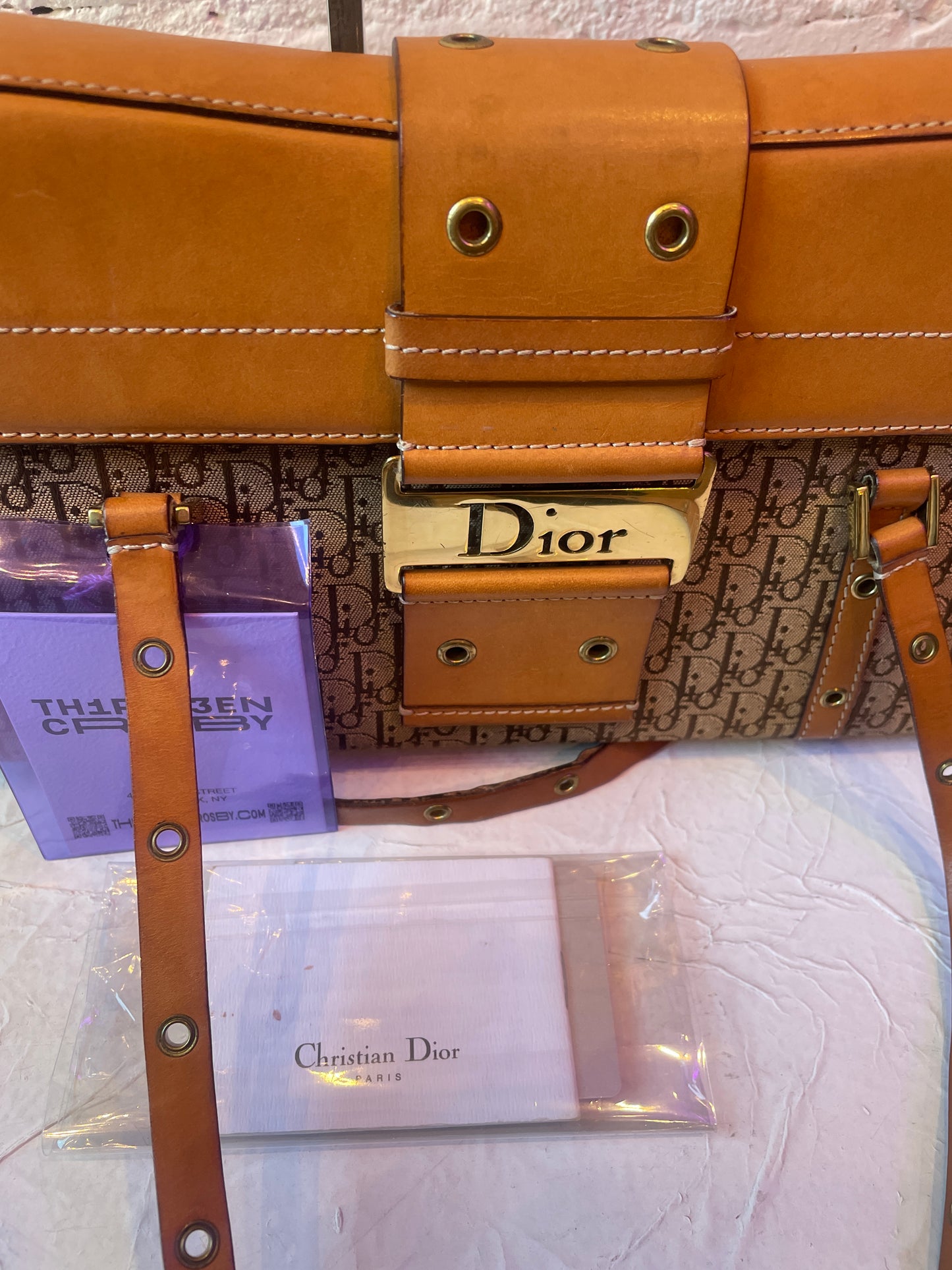 Christian Dior City Diorissimo Shoulder Bag