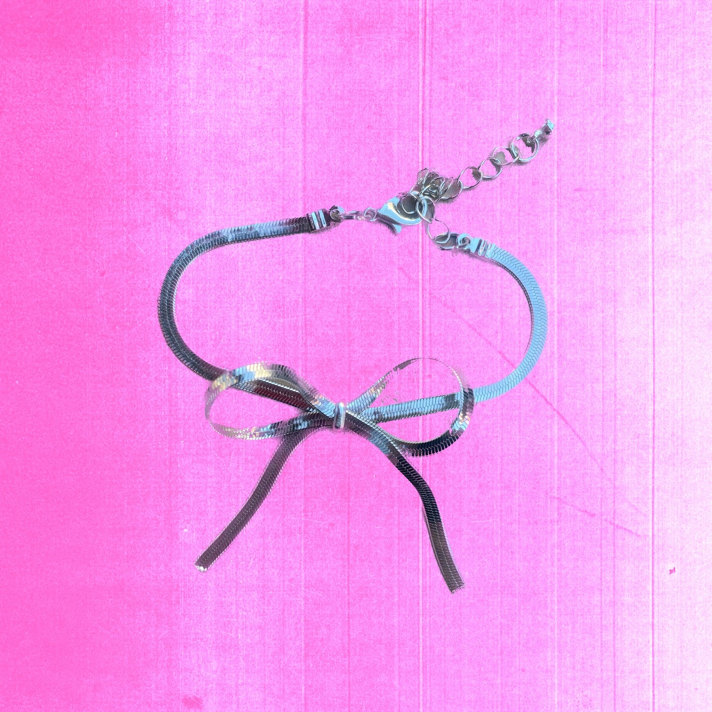 Coquette Silver Bracelet