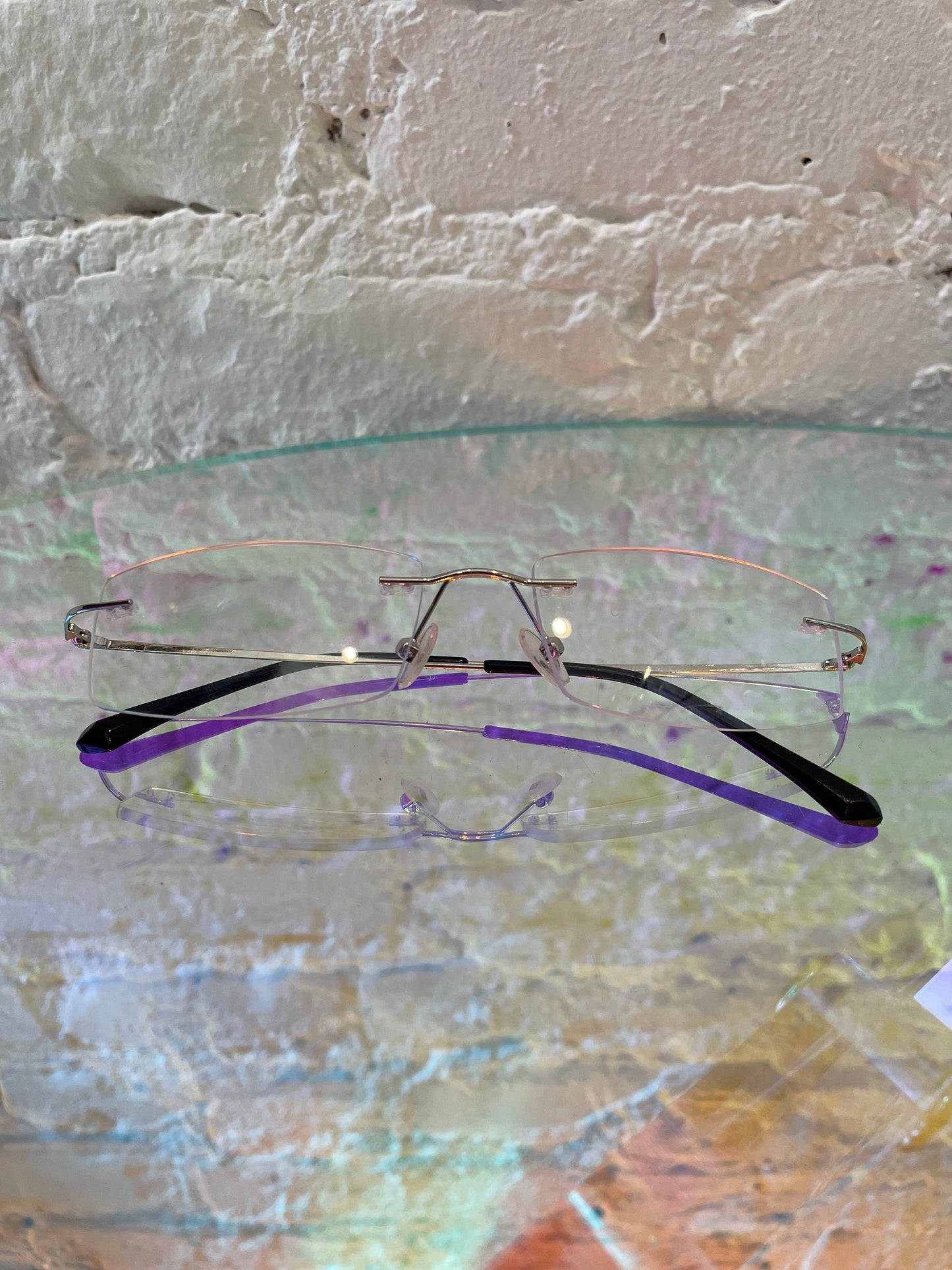 Office Siren Glasses (Rimless)