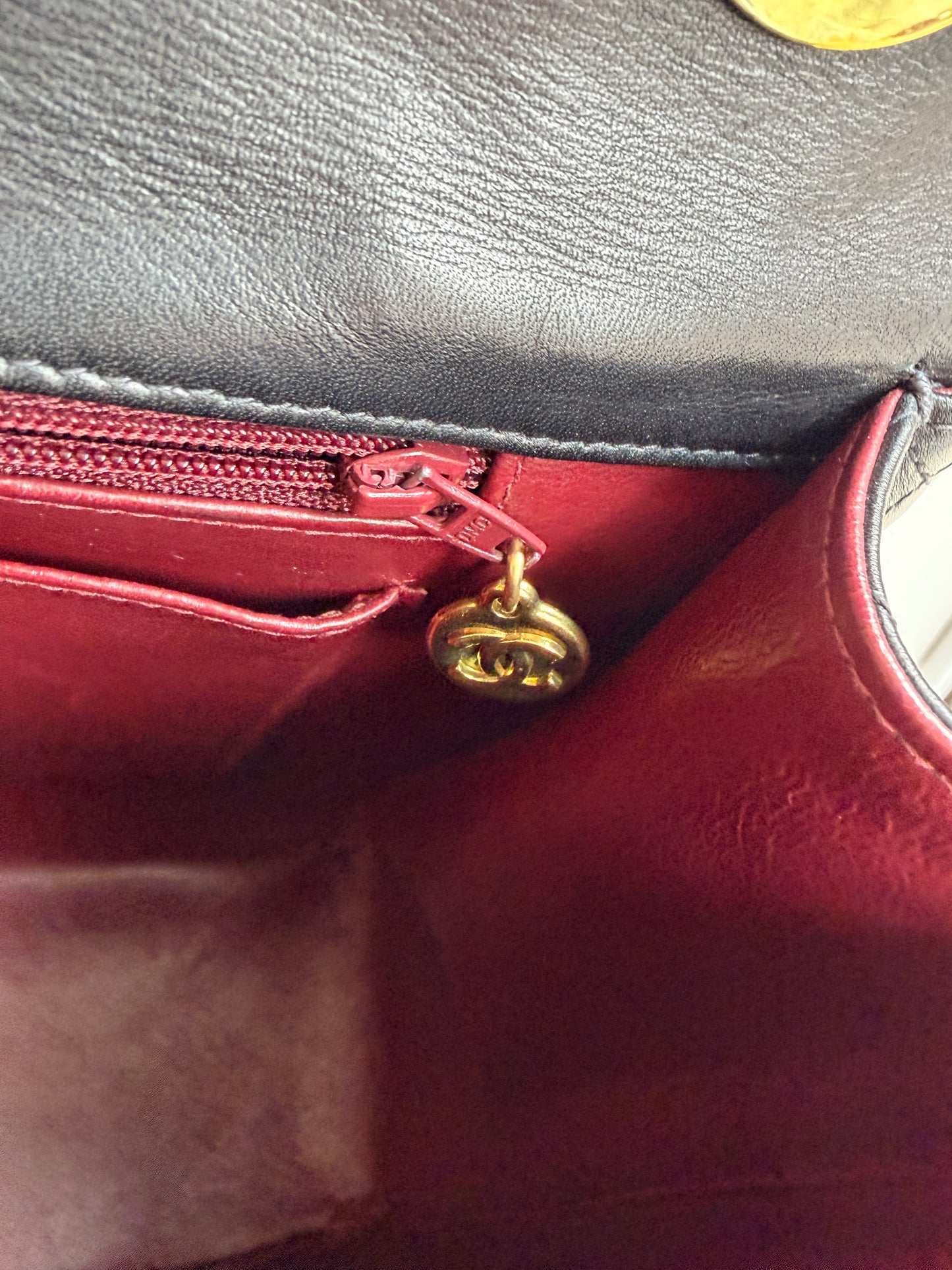 Chanel Maxi Flap Bag in Black with Gold Hardware