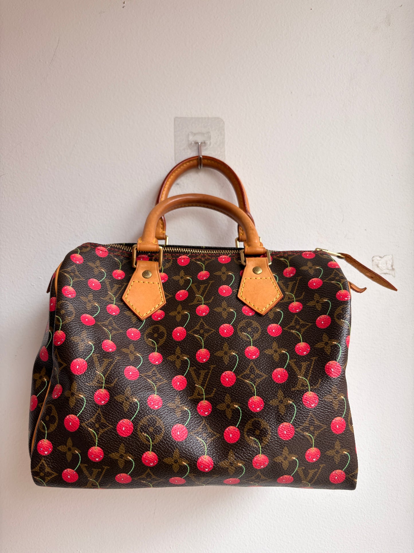 Louis Vuitton x Takashi Murakami Cherry Speedy 25
