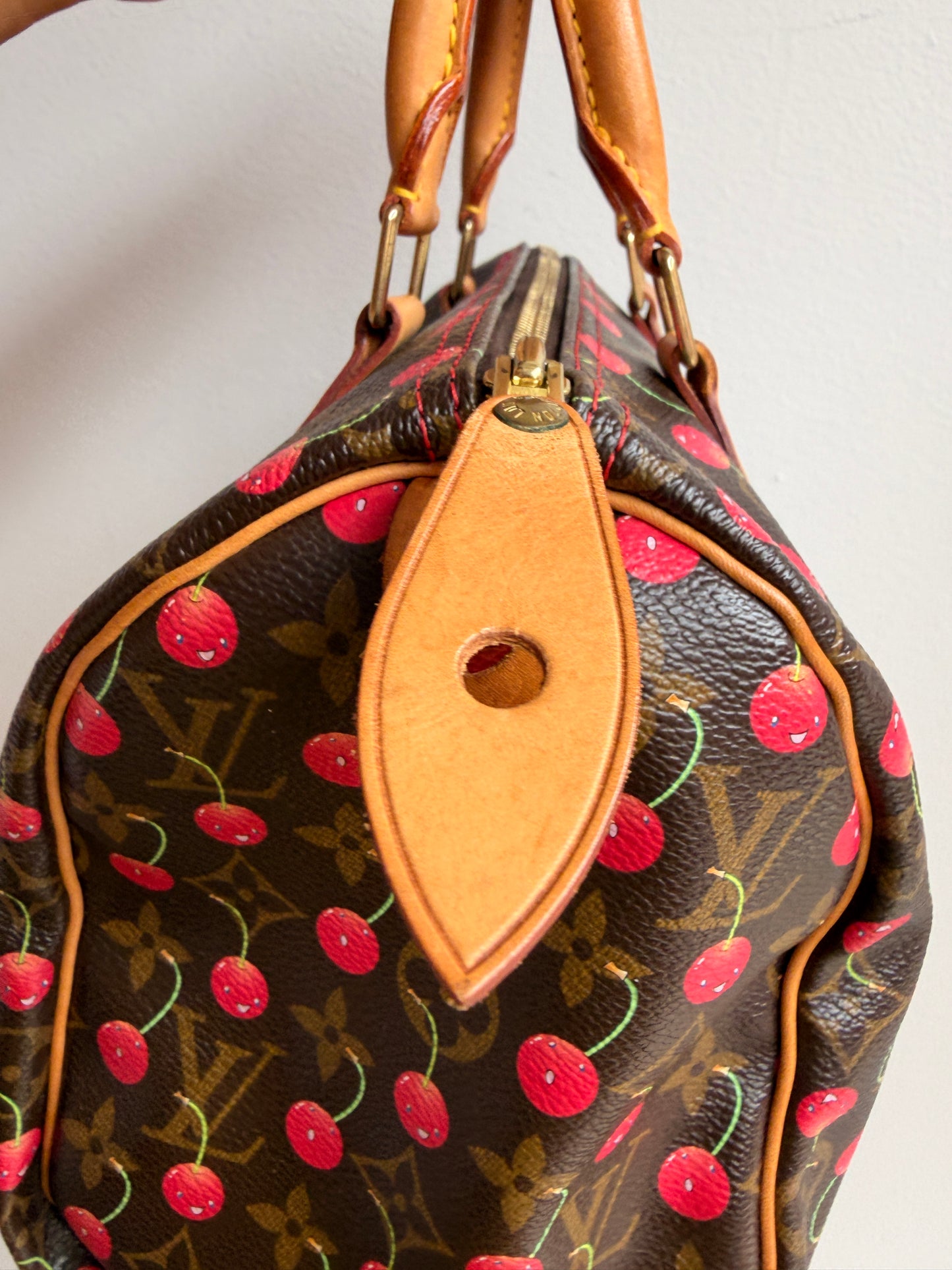 Louis Vuitton x Takashi Murakami Cherry Speedy 25