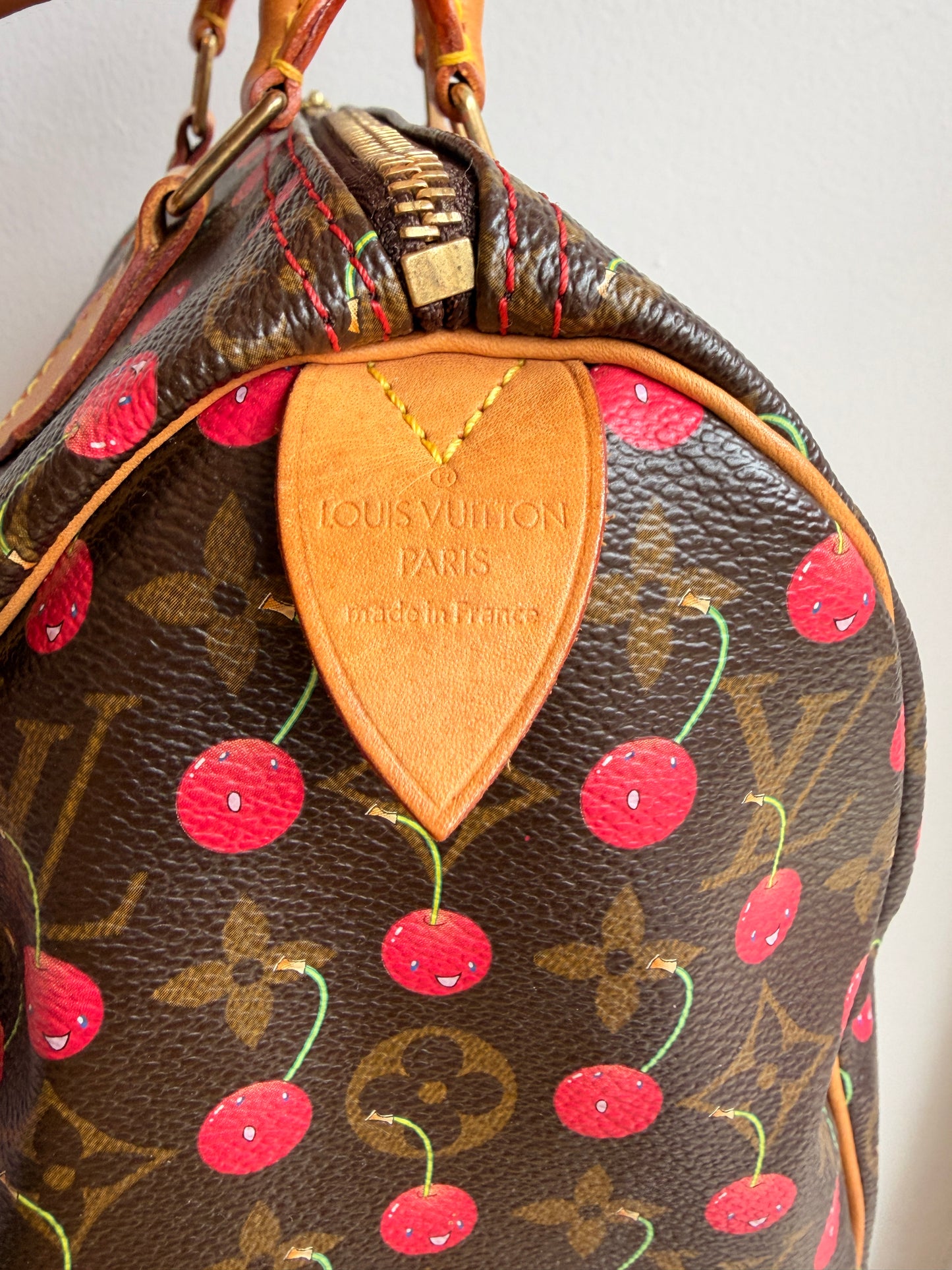 Louis Vuitton x Takashi Murakami Cherry Speedy 25