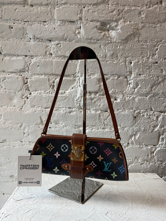 Vintage Louis Vuitton Murakami Shirley Bag (Black)