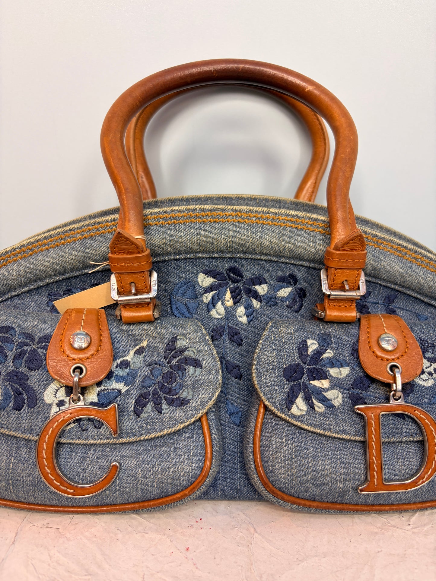 Christian Dior Denim Detective Bag