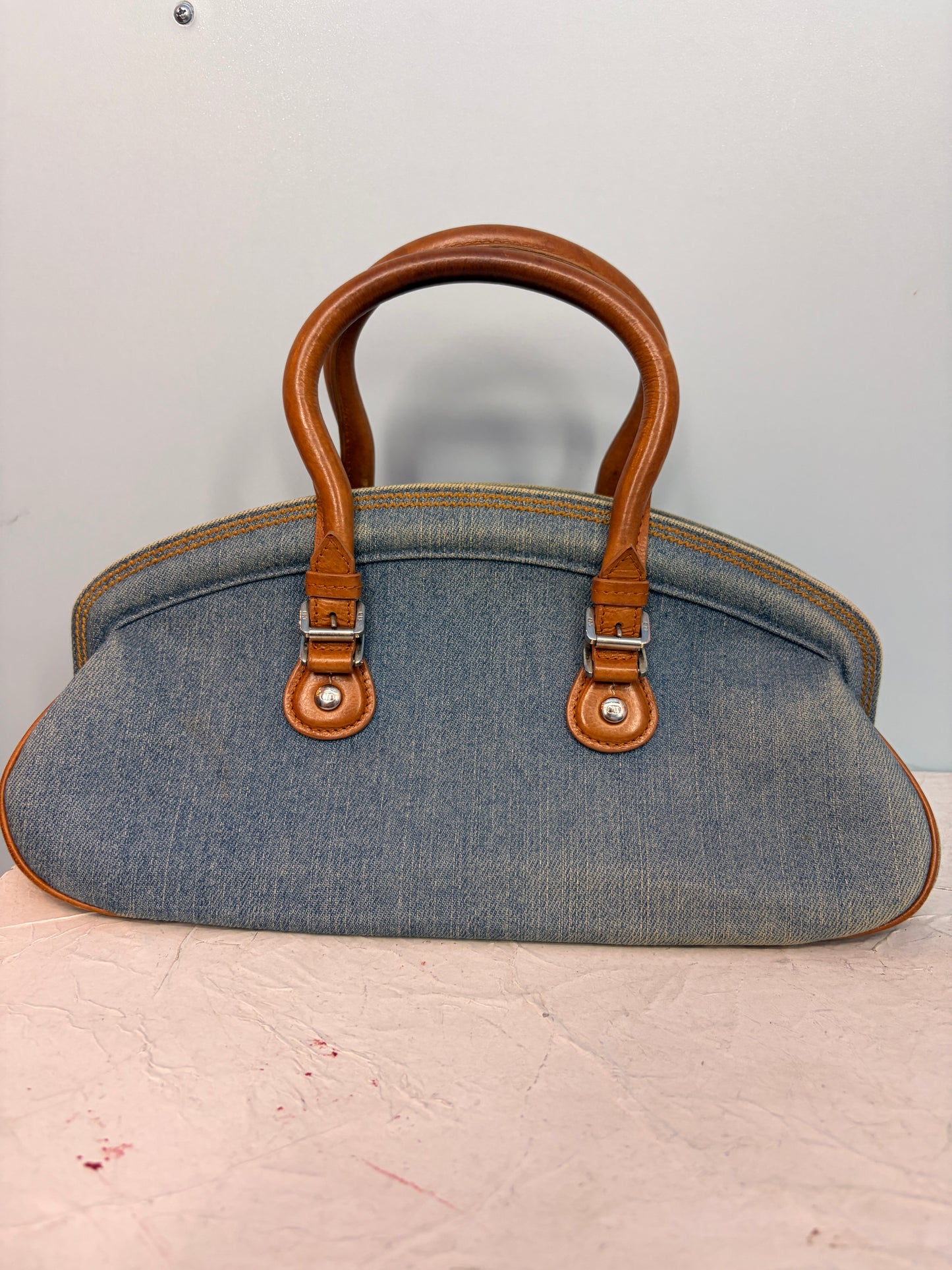Christian Dior Denim Detective Bag