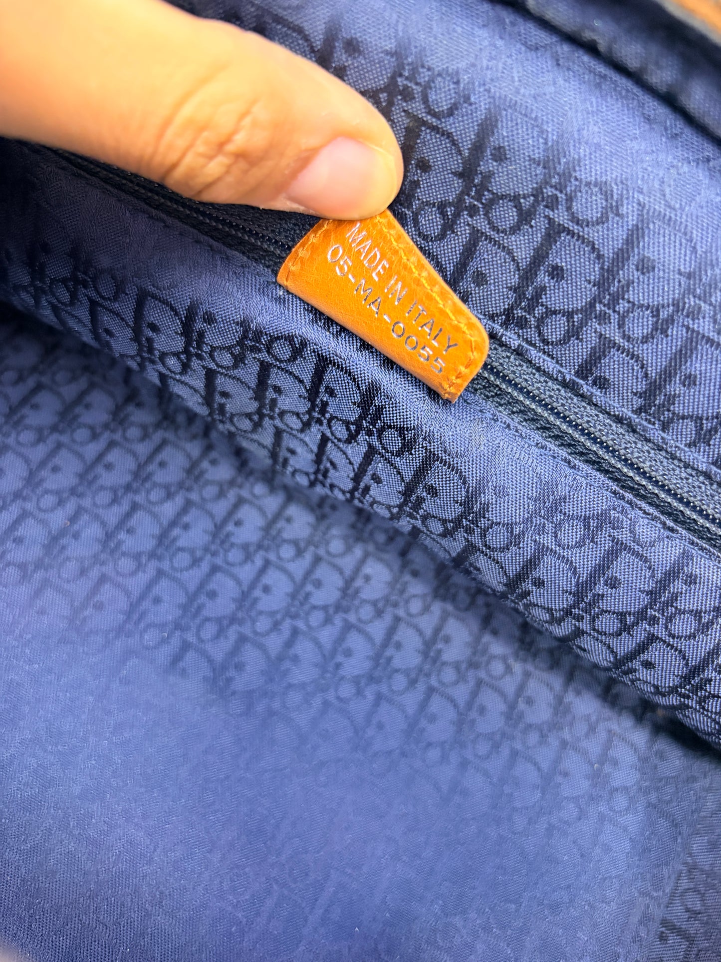 Christian Dior Denim Detective Bag