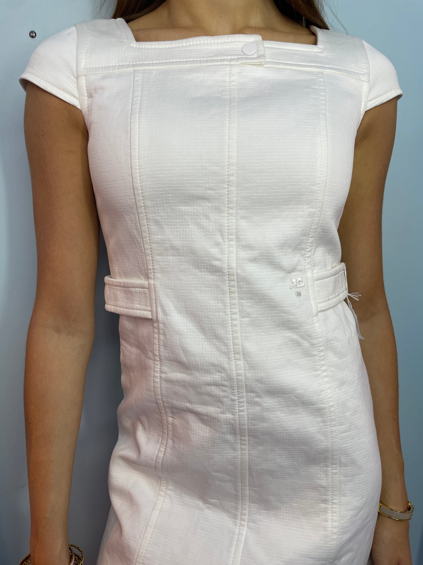 Courrèges Vintage White Dress
