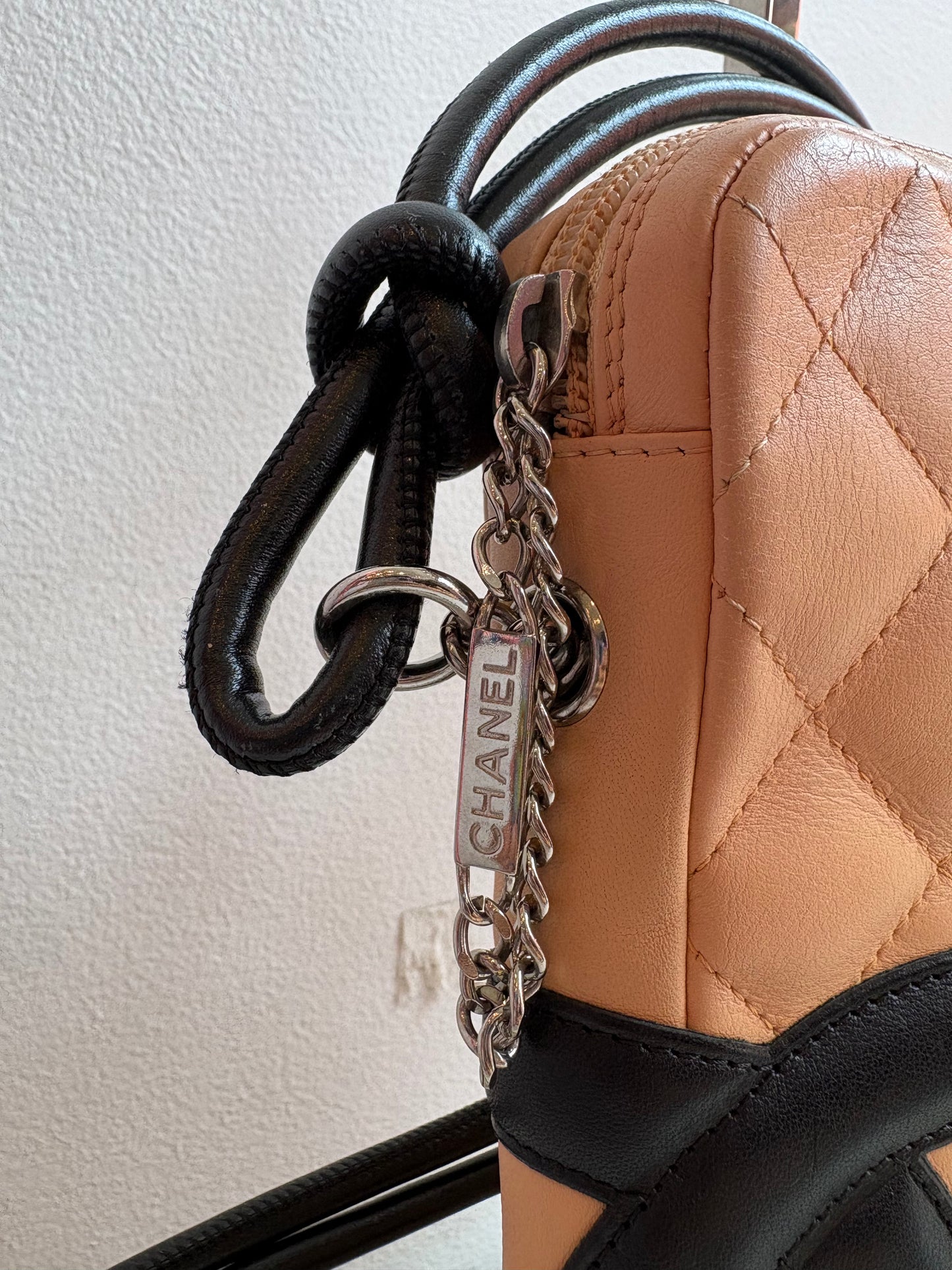 Chanel Cambon Medium Messenger Bag in Beige and Black