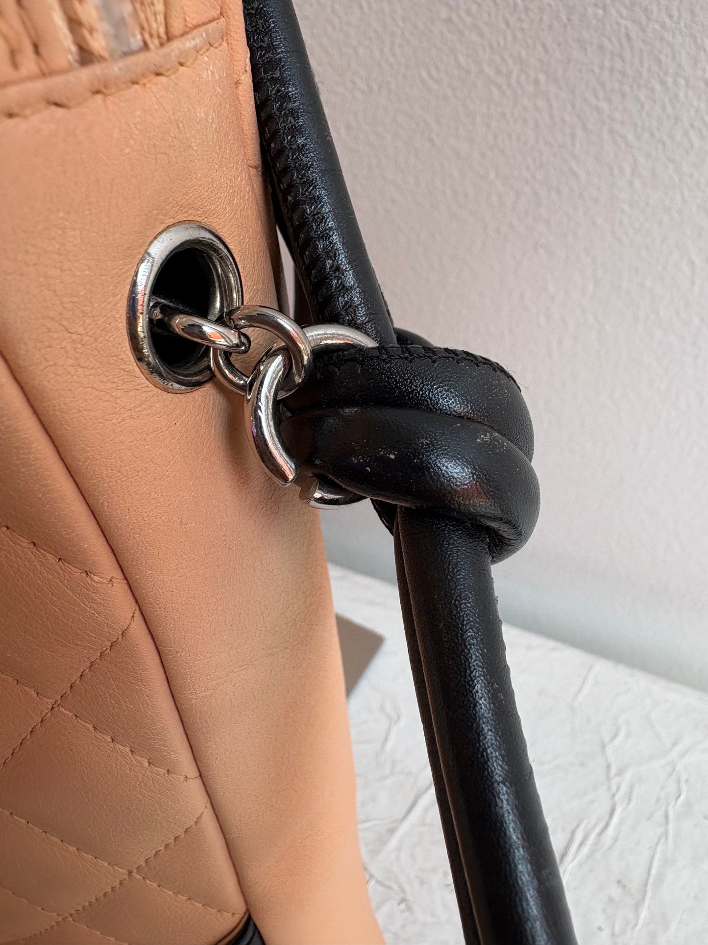 Chanel Cambon Medium Messenger Bag in Beige and Black