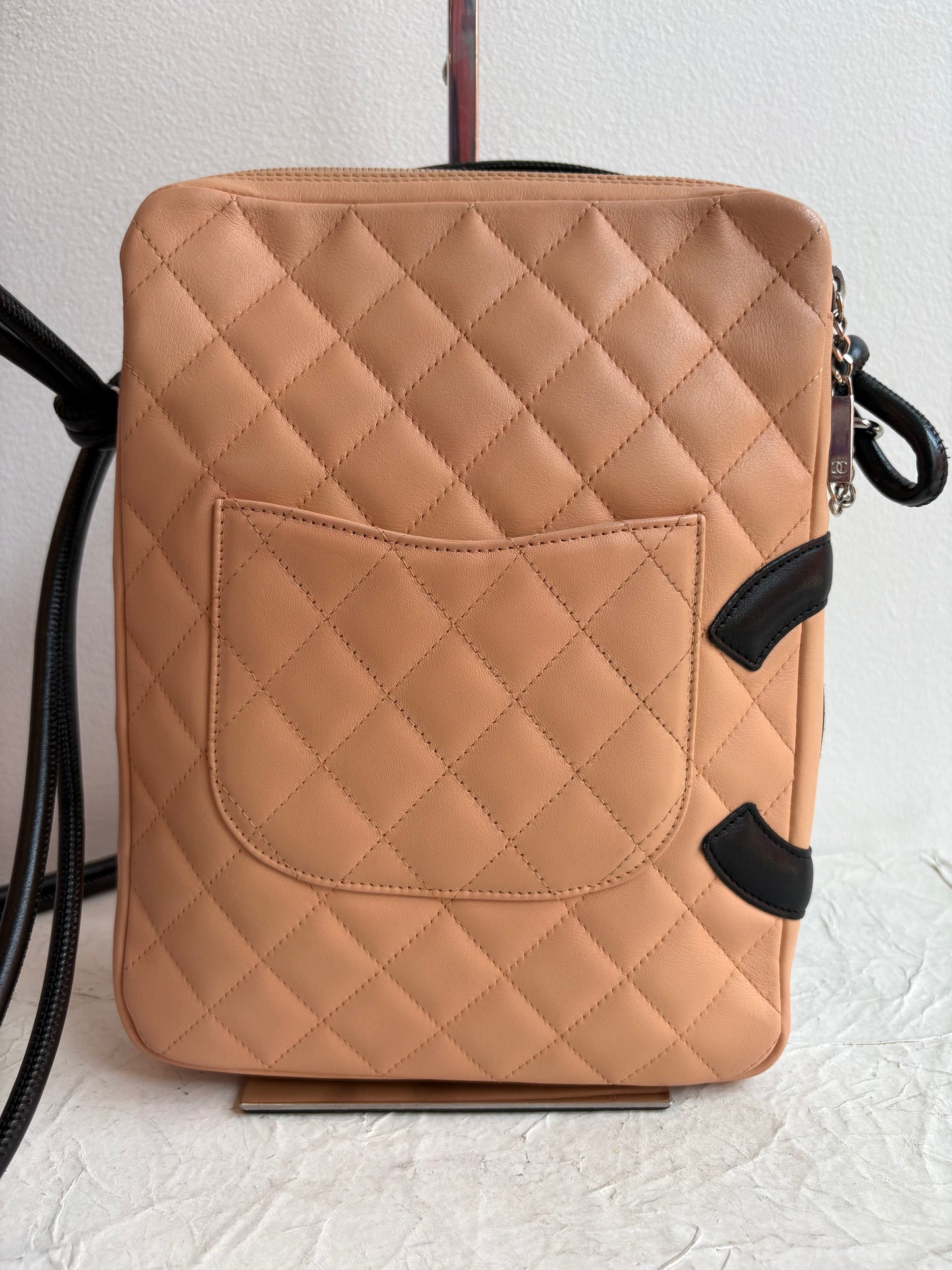 Chanel Cambon Medium Messenger Bag in Beige and Black