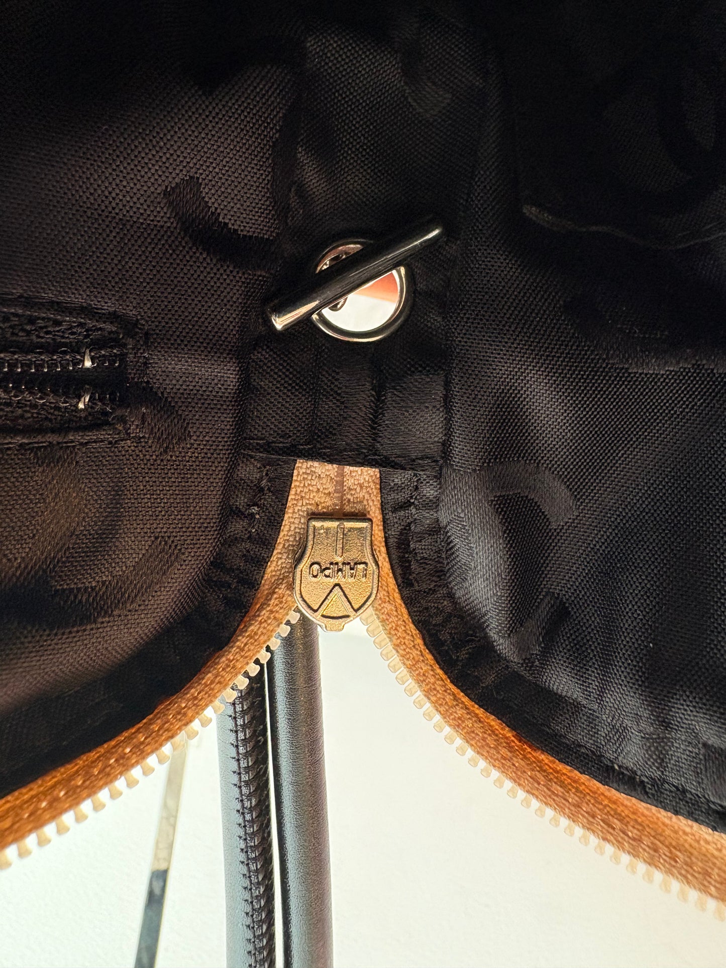 Chanel Cambon Medium Messenger Bag in Beige and Black