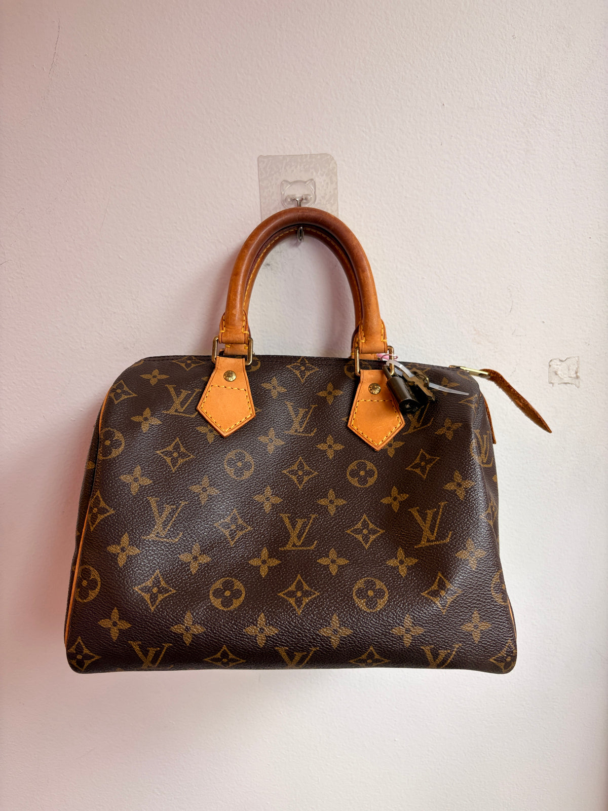 Louis Vuitton 2001 Monogram Canvas Speedy 25 Bag