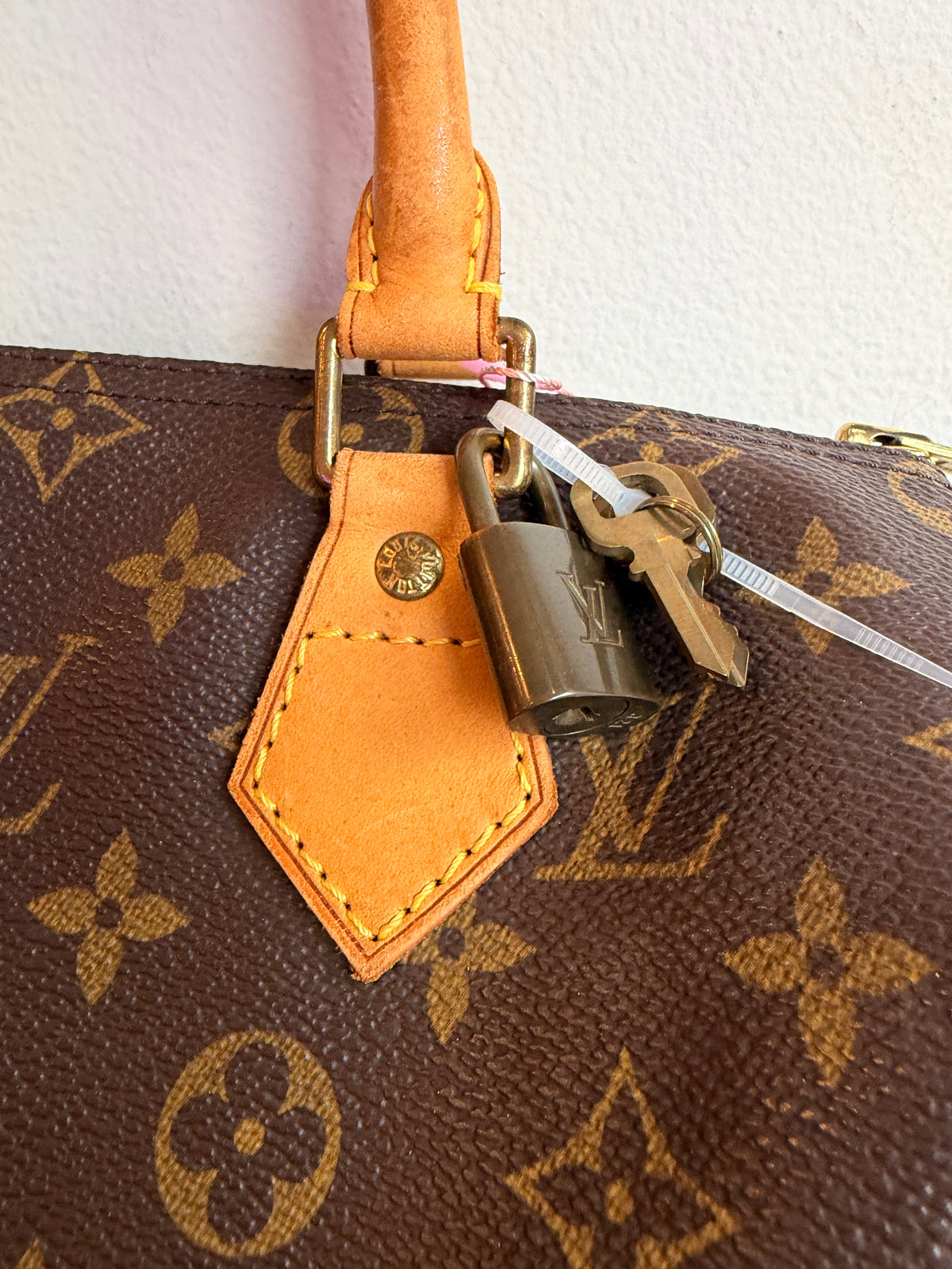 Louis Vuitton 2001 Monogram Canvas Speedy 25 Bag