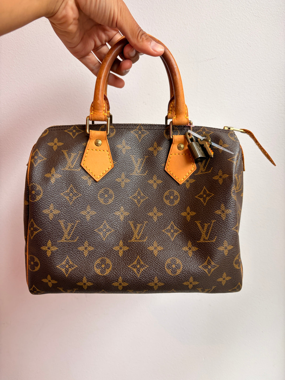 Louis Vuitton 2001 Monogram Canvas Speedy 25 Bag