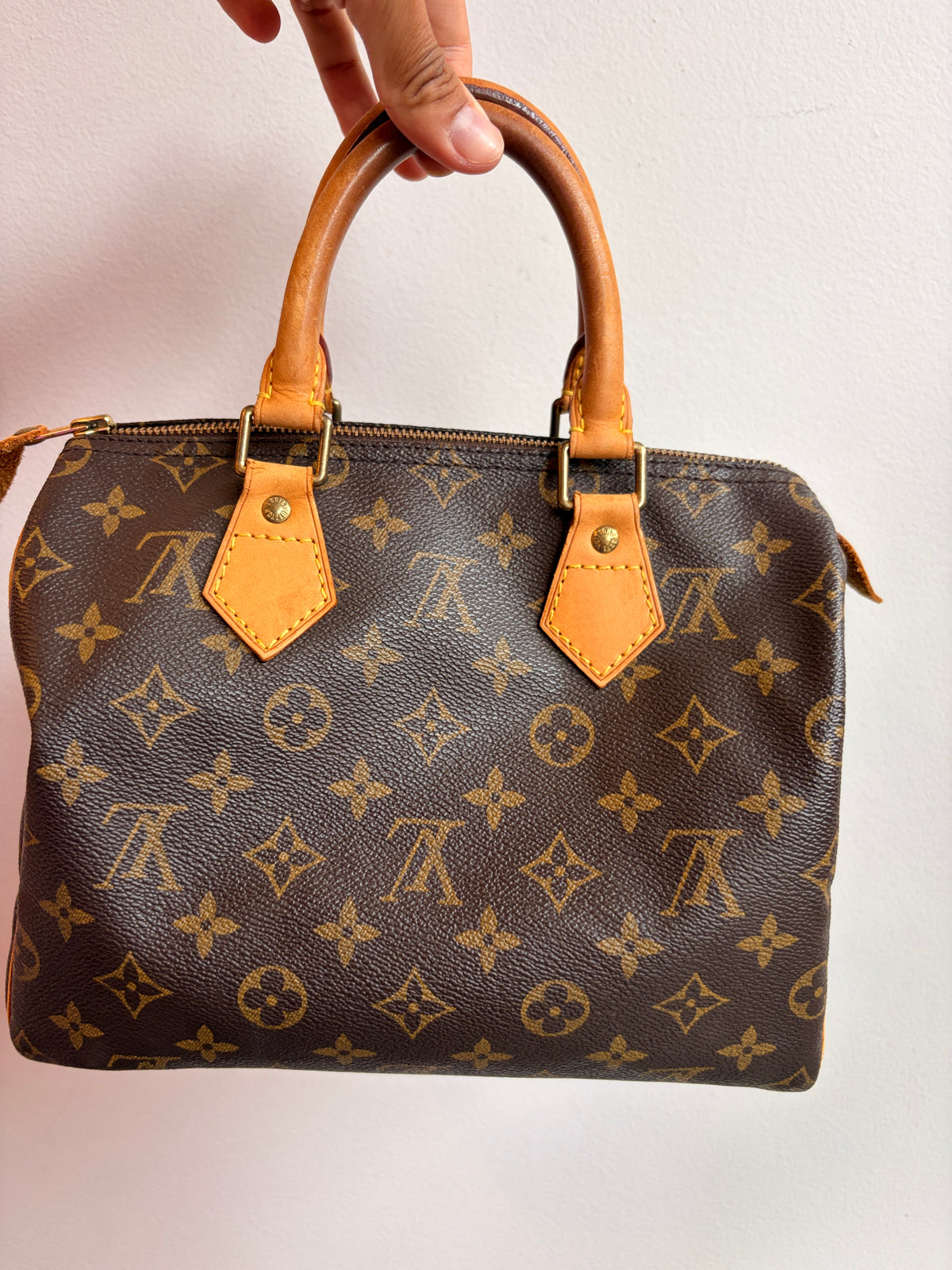Louis Vuitton 2001 Monogram Canvas Speedy 25 Bag