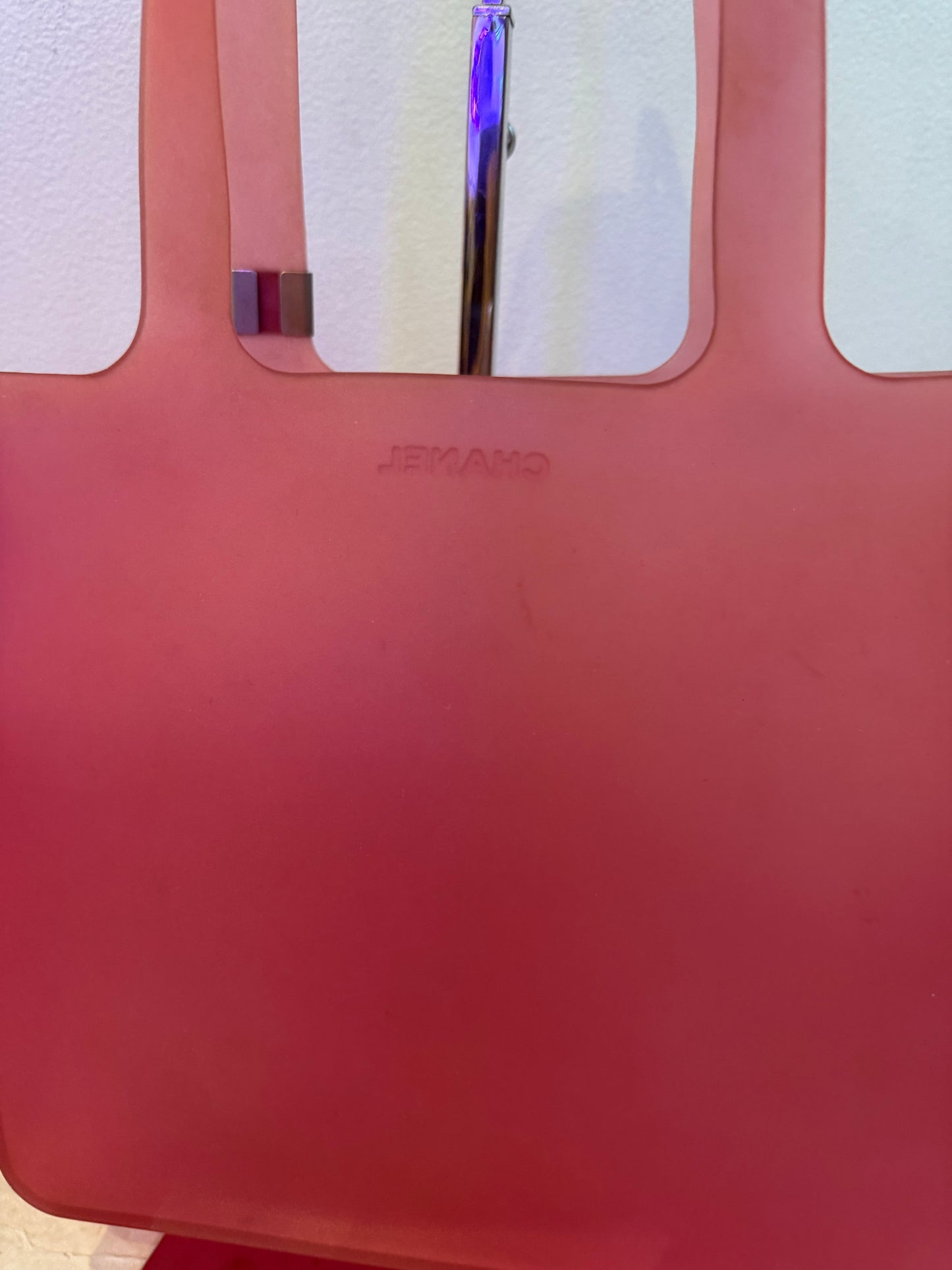 Chanel Pink Jelly Tote