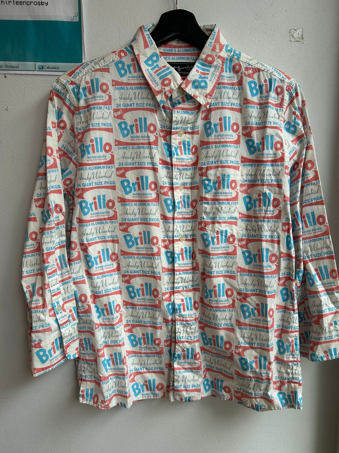 Hysteric Glamour Shirt Brillo Andy Warhol 40