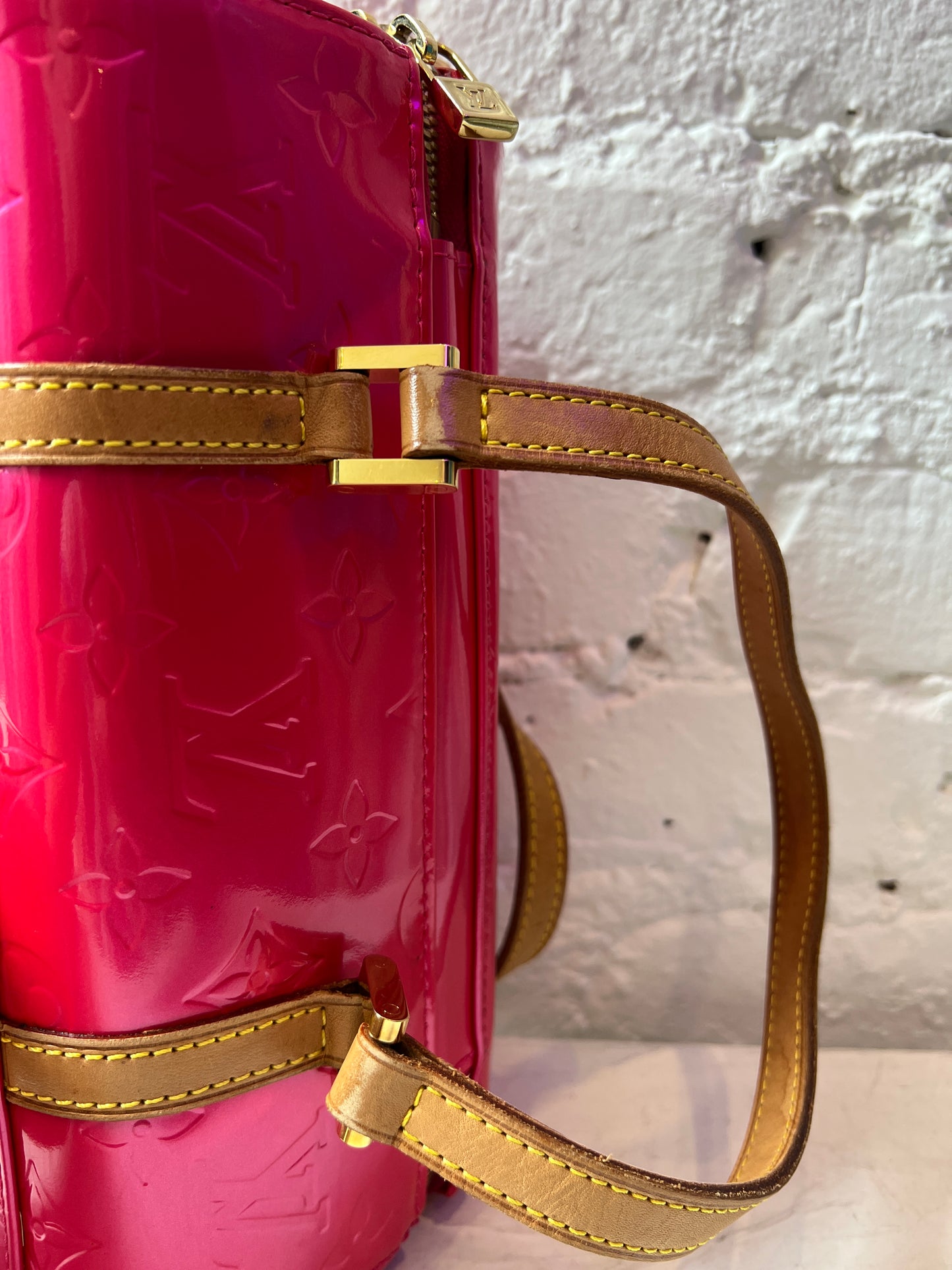 Louis Vuitton Pink Vernis Shoulder Bag