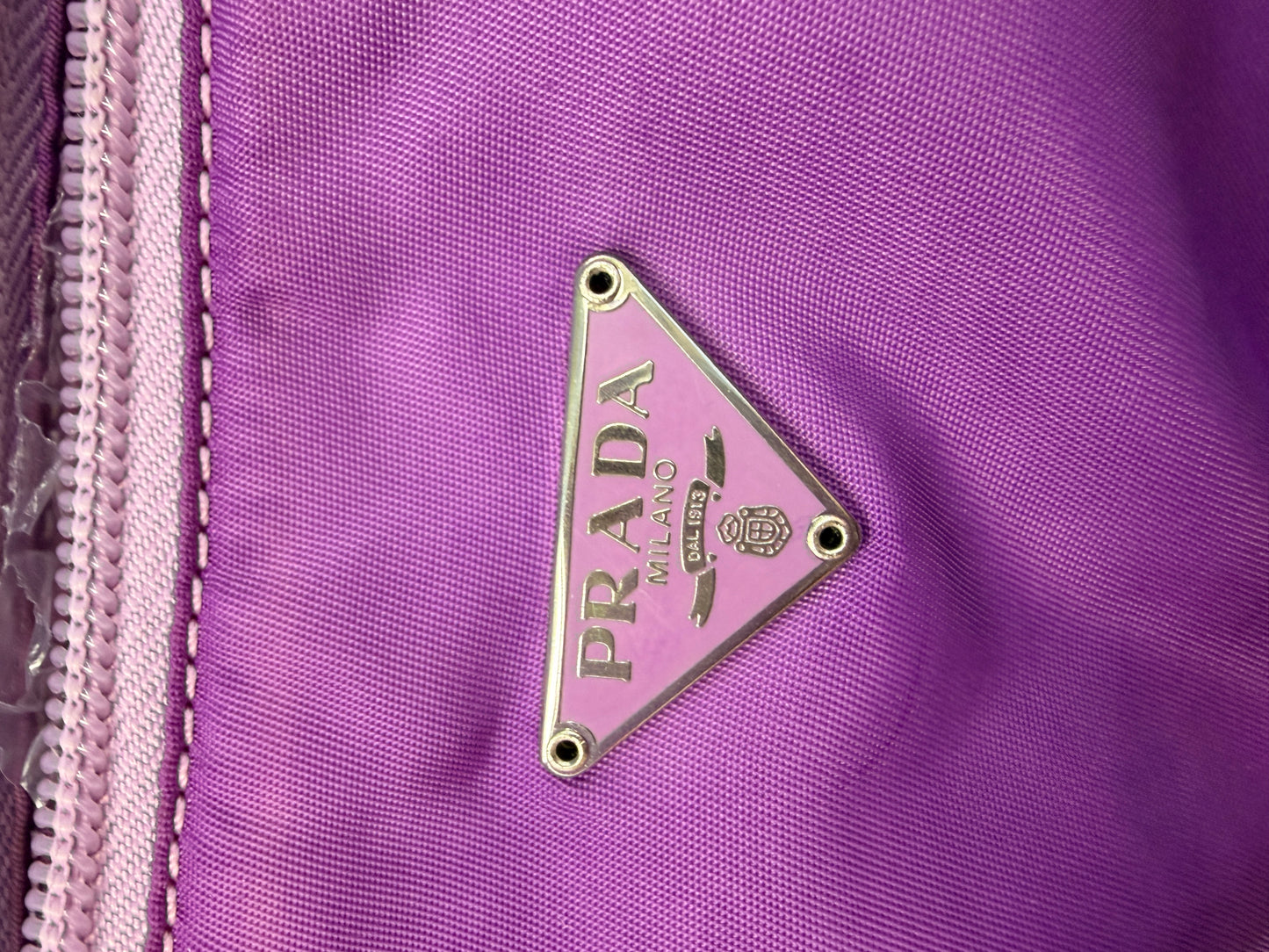 Prada Purple Nylon Mini Bag
