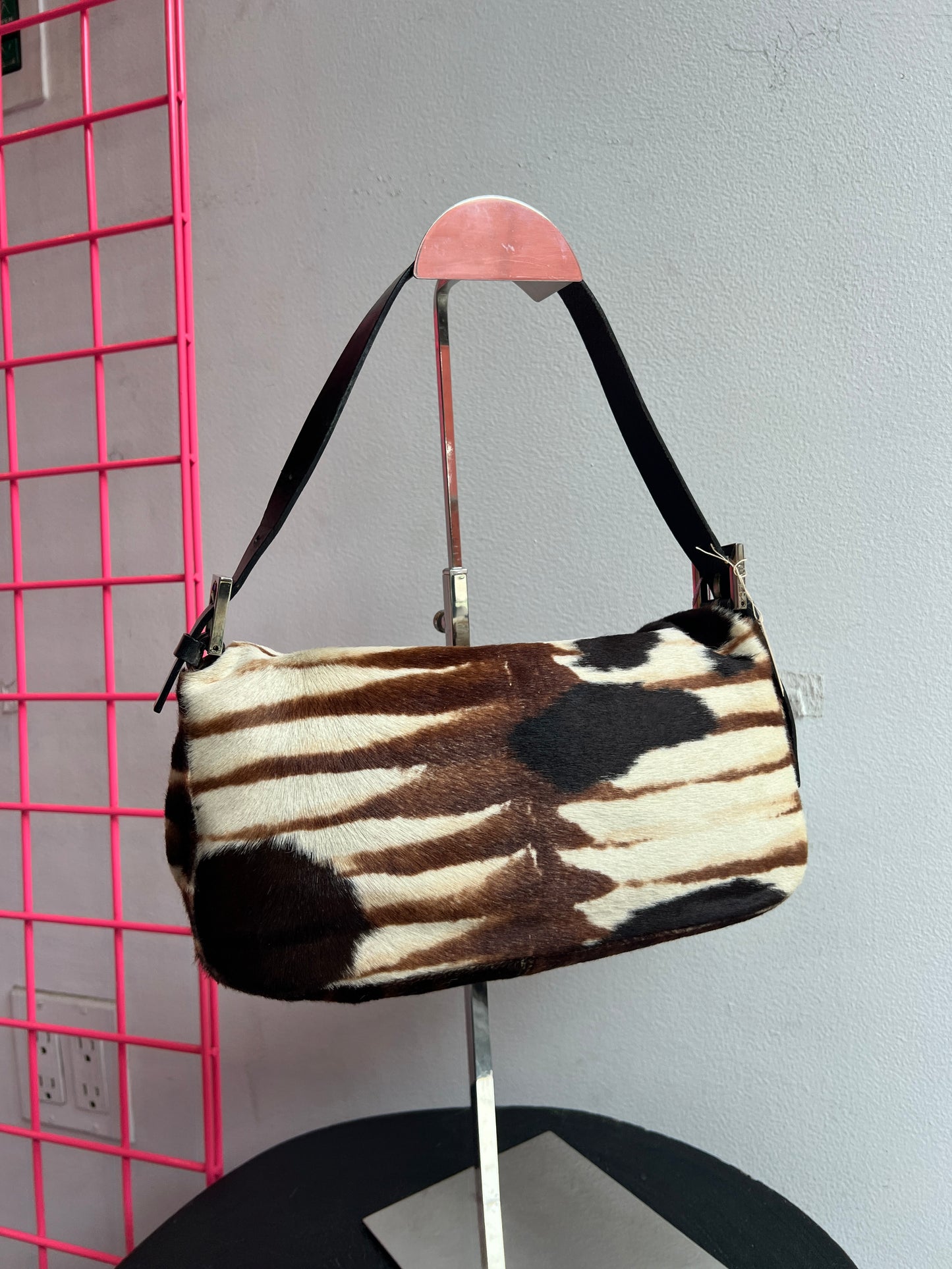 Fendi Baguette in Pony Hair