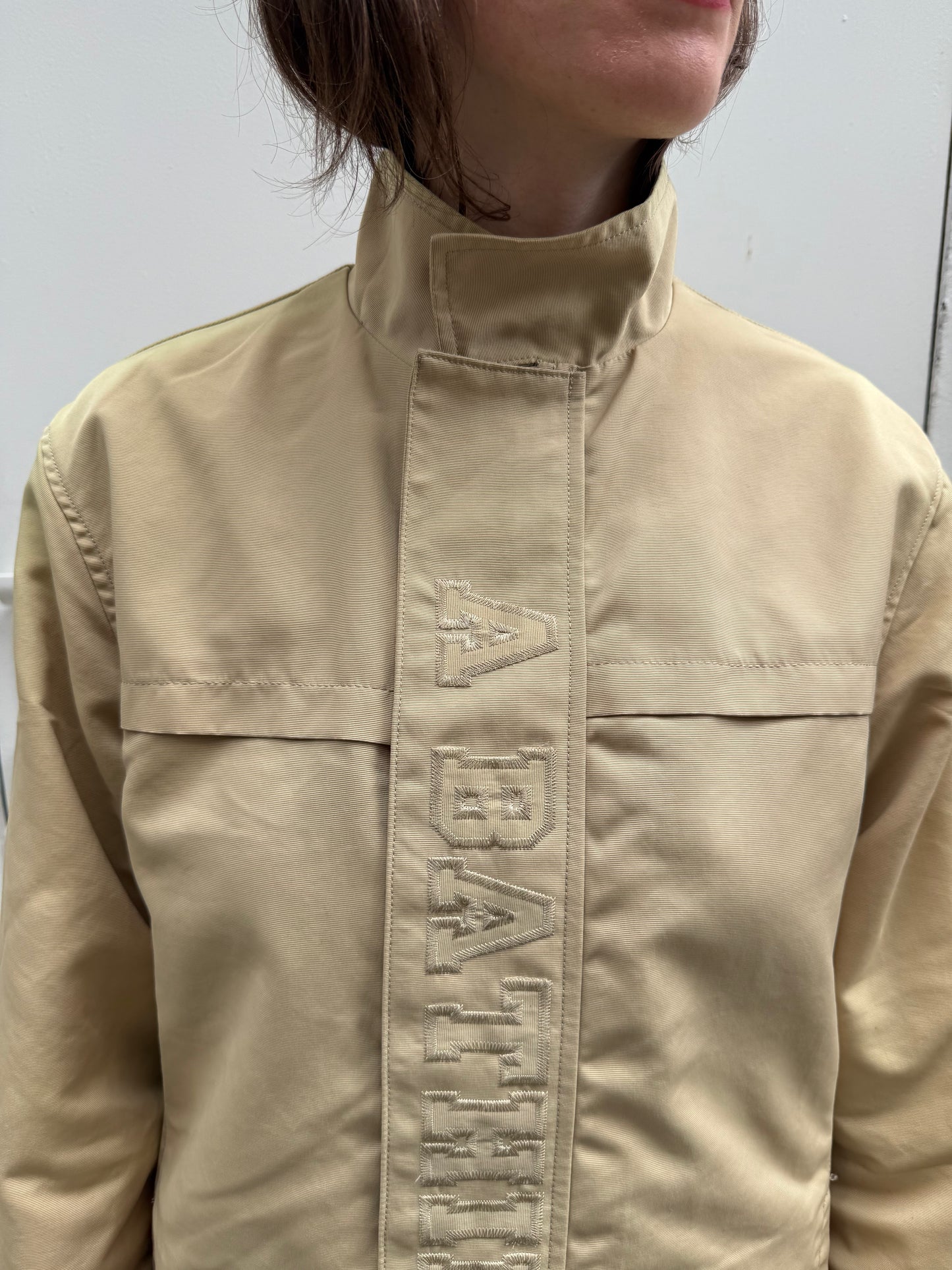 BAPE Y2K Khaki Logo Lightweight Jacket