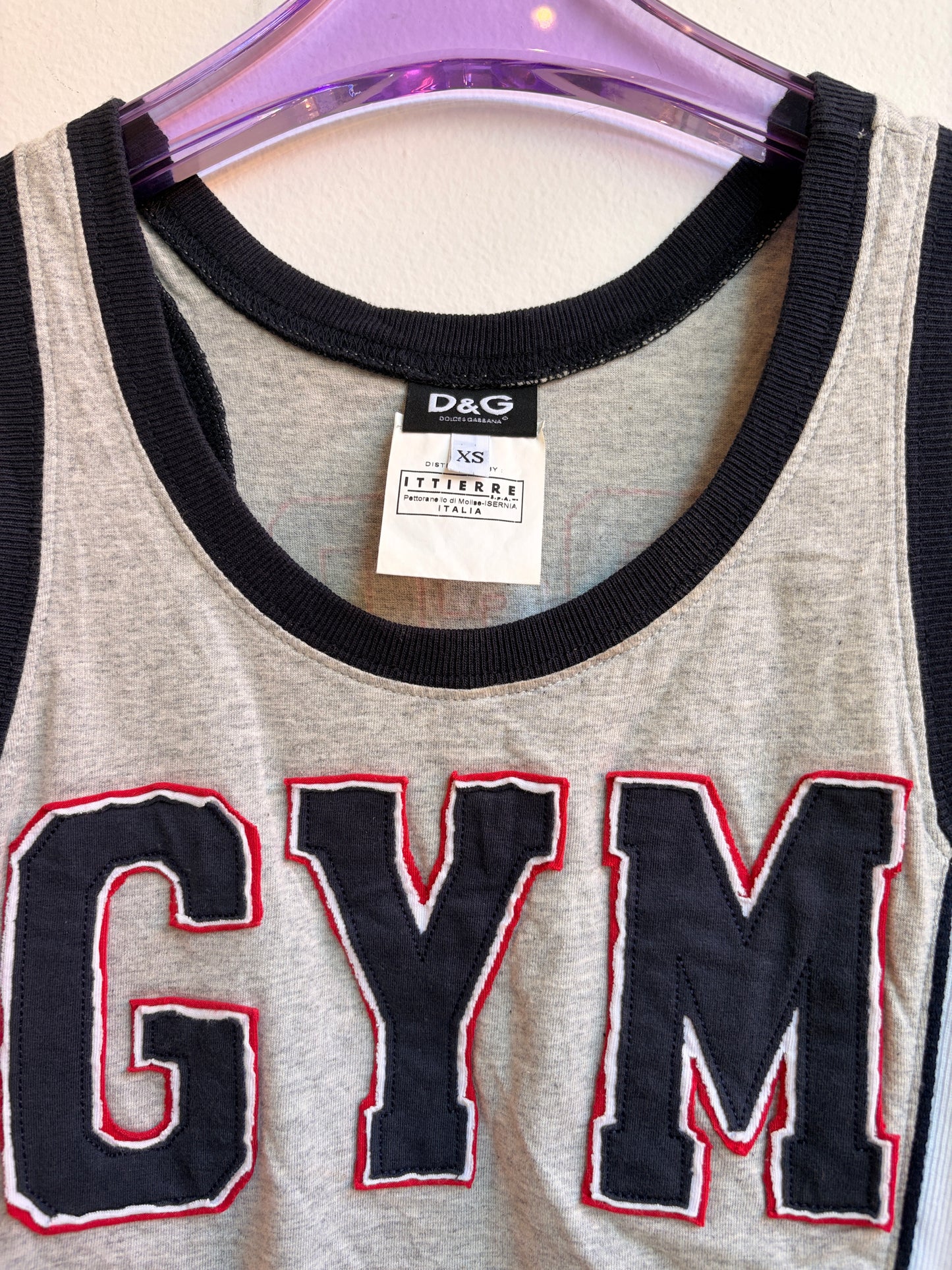 Dolce & Gabbana “Gym on the Beach” Muscle Tank