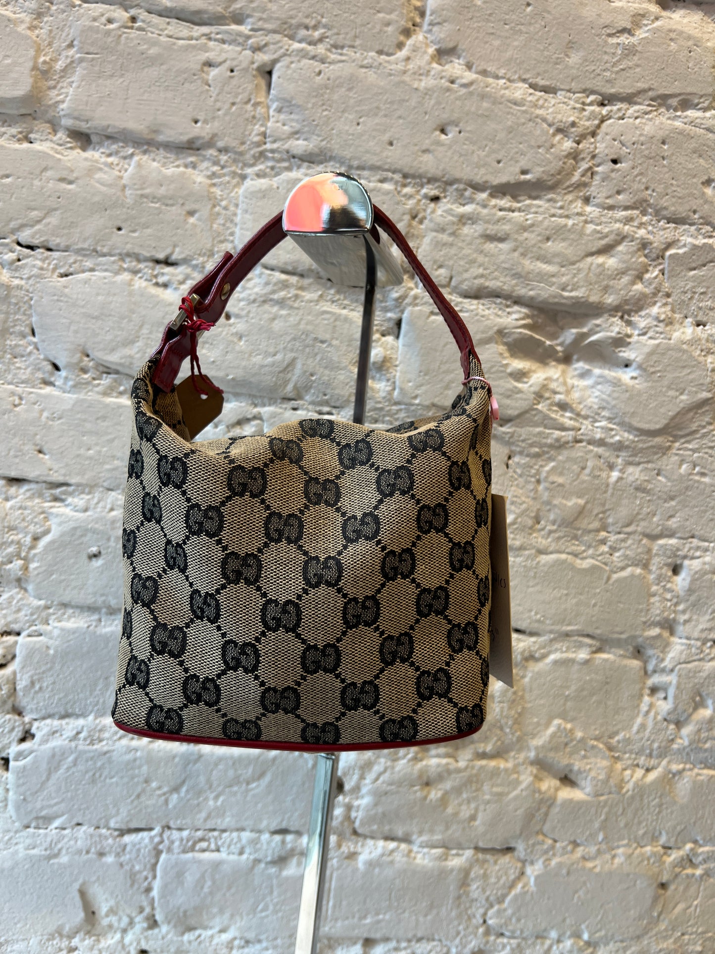 Gucci GG Canvas Top Handle Bag