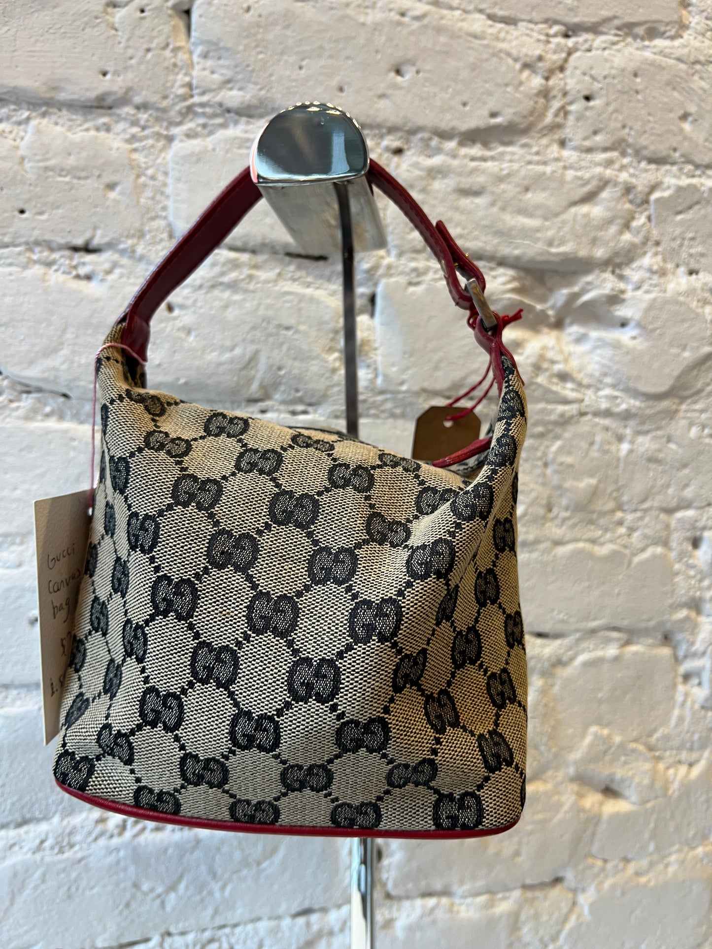 Gucci GG Canvas Top Handle Bag