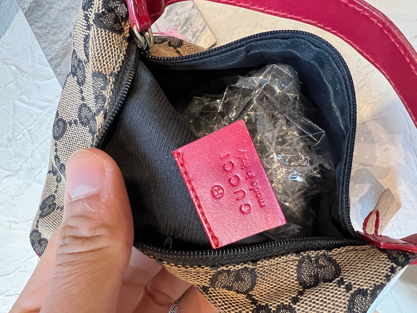 Gucci GG Canvas Top Handle Bag