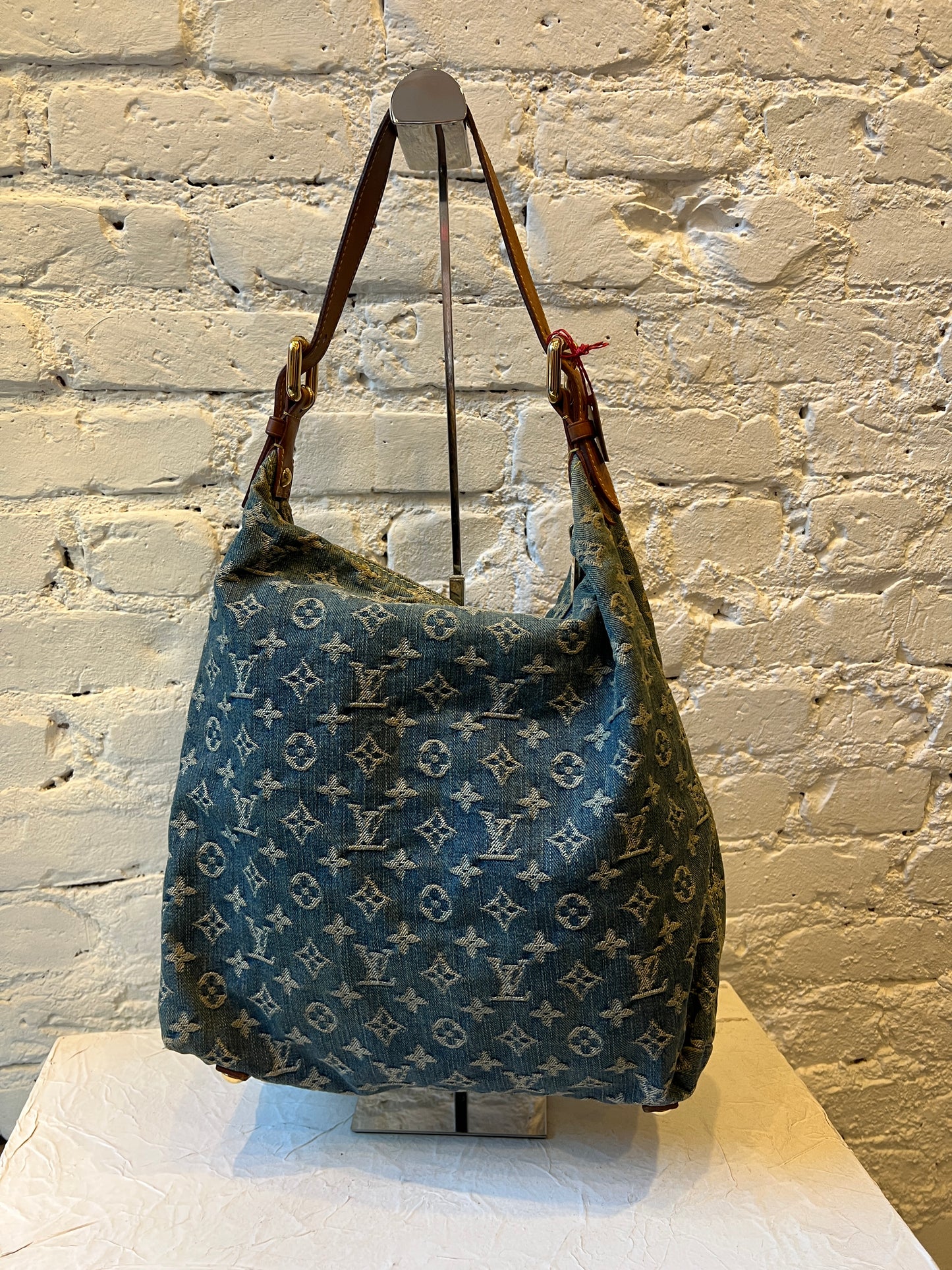 Louis Vuitton Denim Baggy GM Shoulder Bag