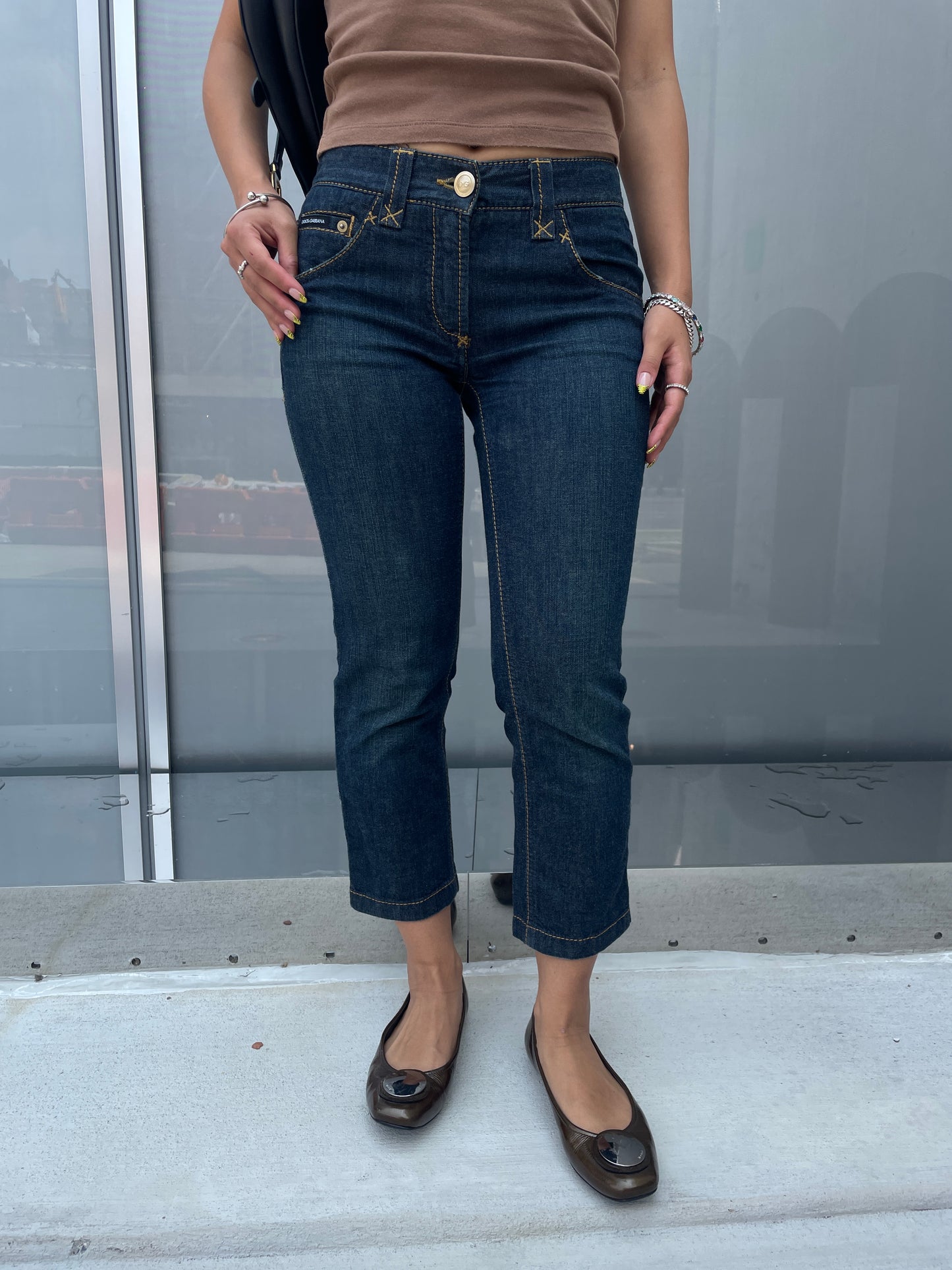Dolce & Gabbana Denim Capri Jeans